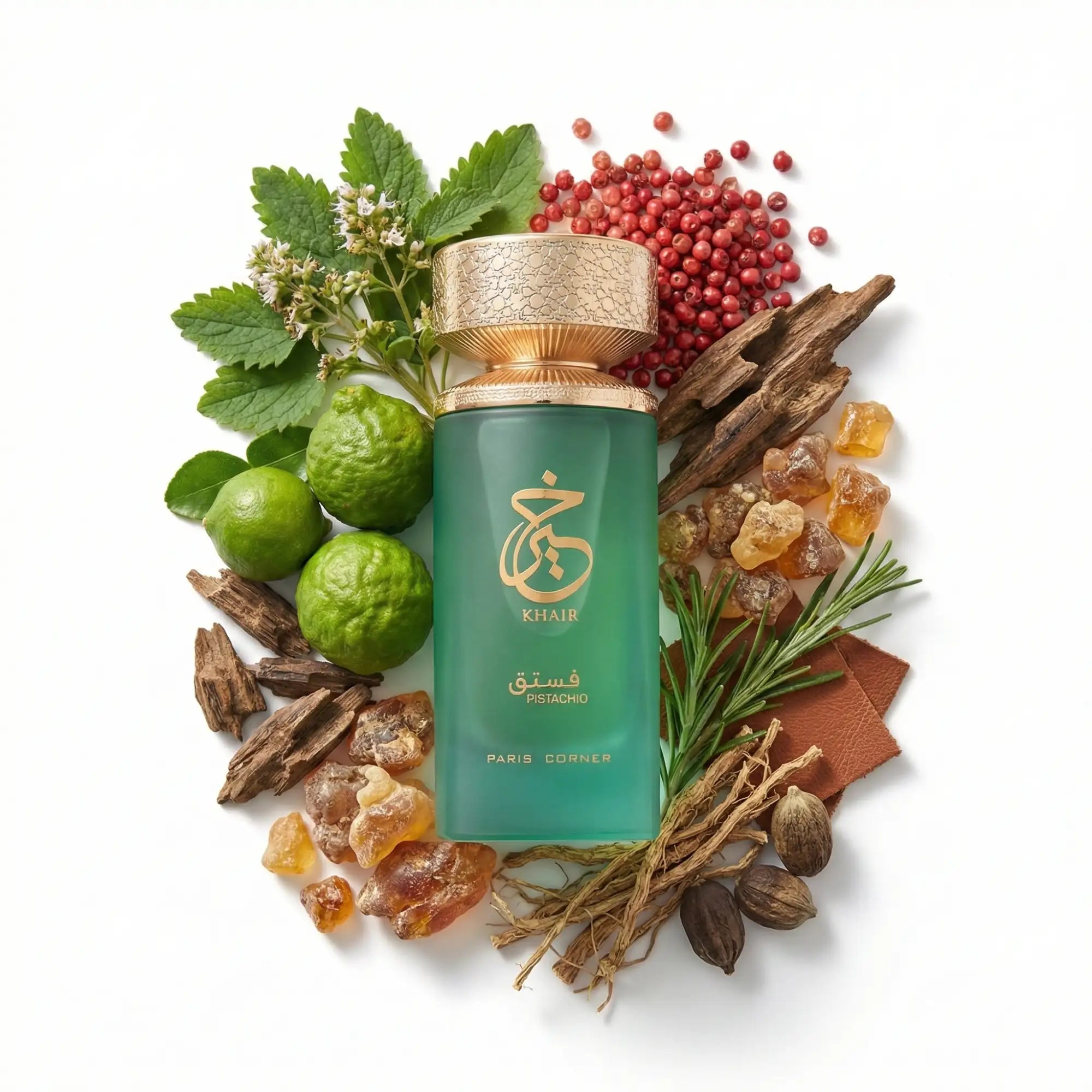 Khair_Paris_Corner_Eau_de_Parfum_Unisex_Fondo_Blanco_Davana_Pimienta