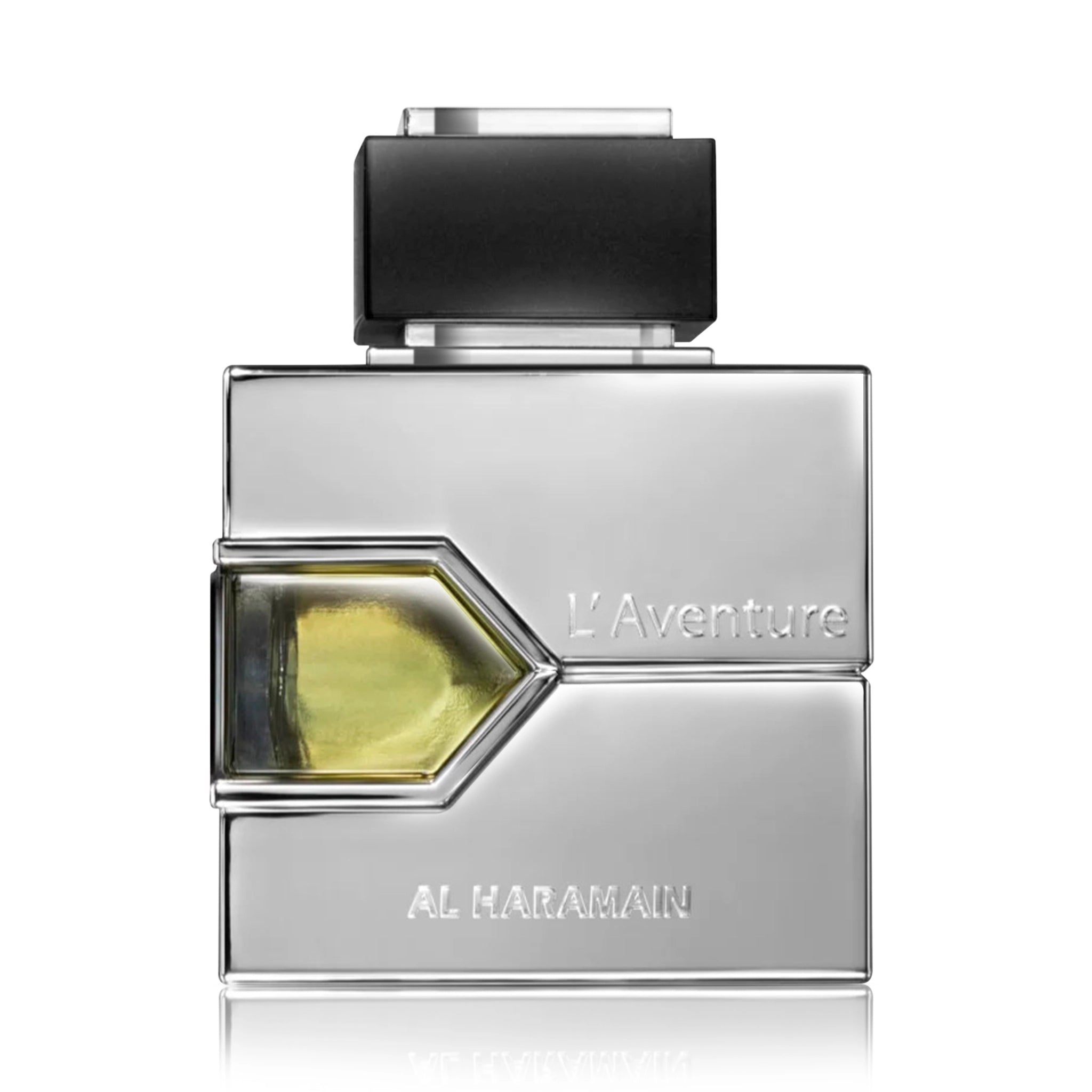 Foto frontal L'Aventure Al Haramain Eau de Parfum Para Hombre fondo blanco