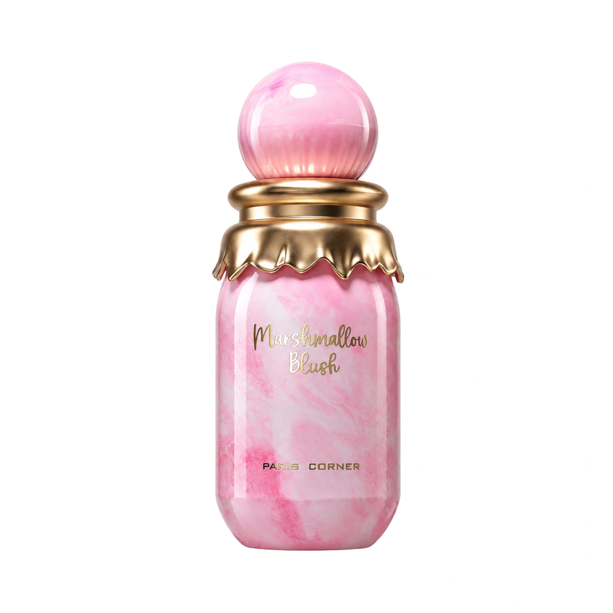Botella de Marshmallow Blush Paris Corner Eau de Parfum