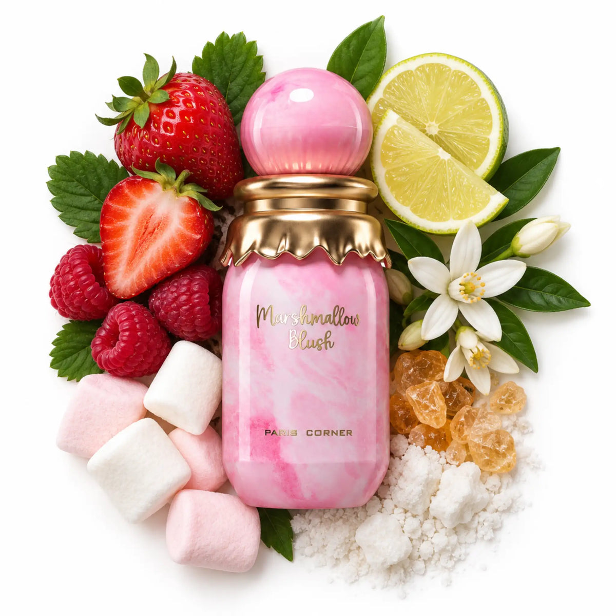 Ingredientes de Marshmallow Blush Paris Corner Eau de Parfum