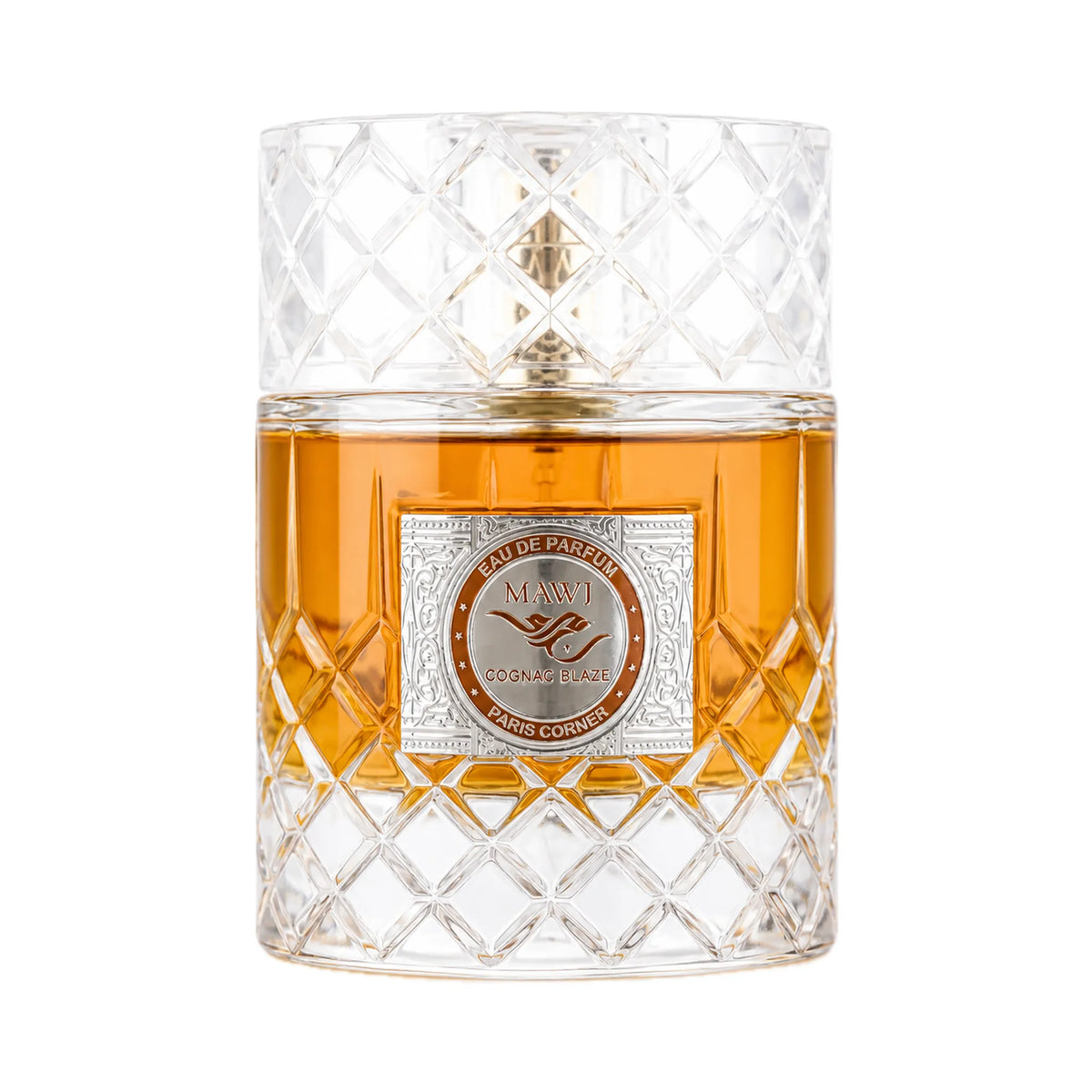 Frasco de Mawj Cognac Blaze Paris Corner Eau de Parfum Unisex
