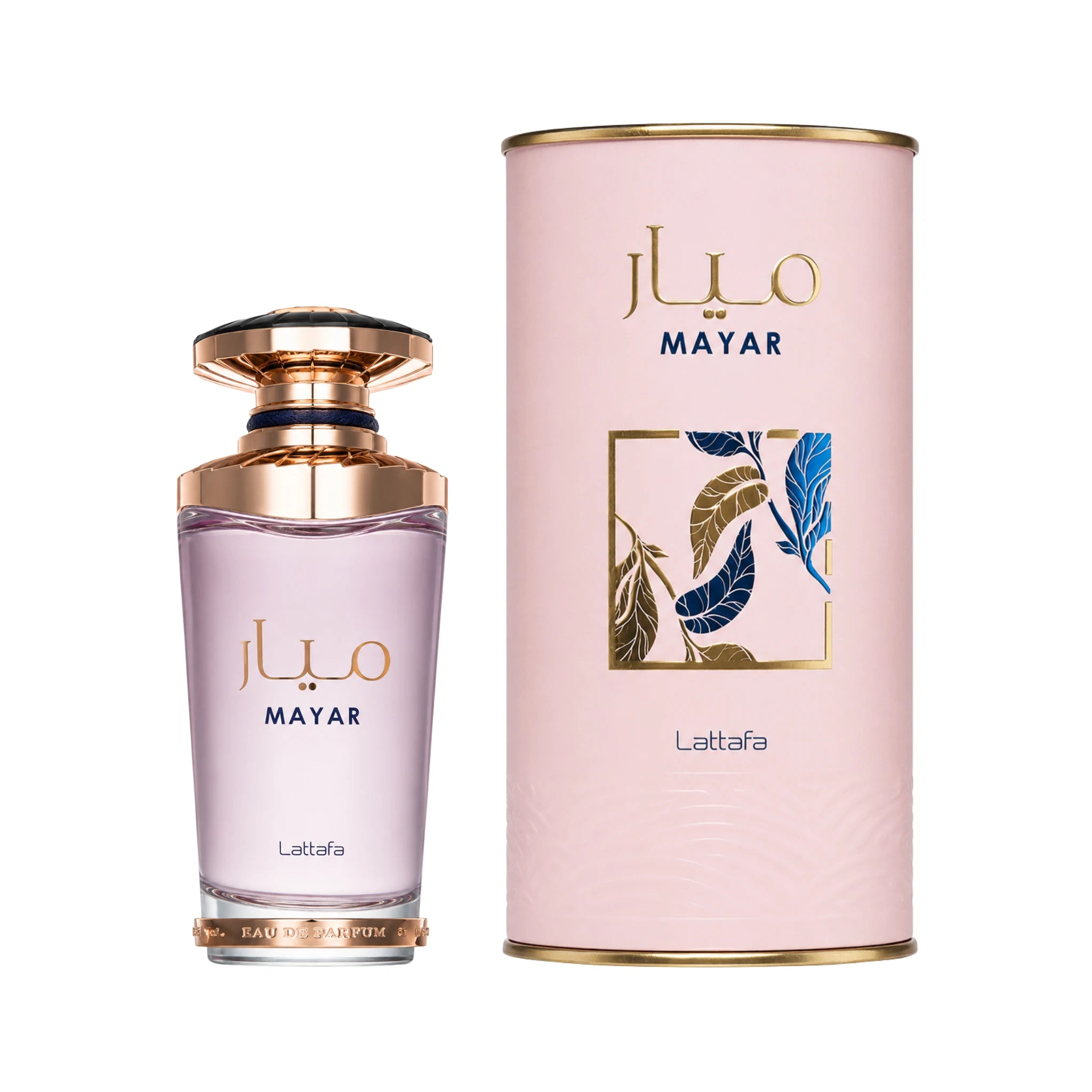 Frontal del Mayar Lattafa Eau de Parfum Para Mujer con su caja