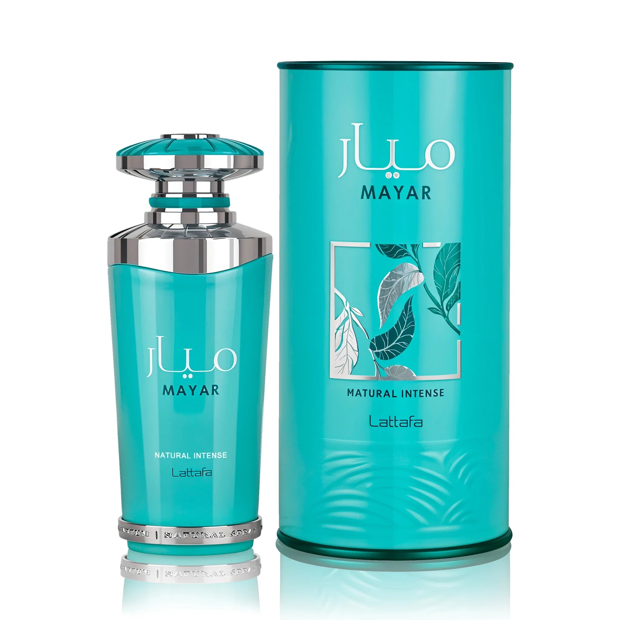 Frasco y caja de Mayar Natural Intense Lattafa Eau de Parfum Para Mujer
