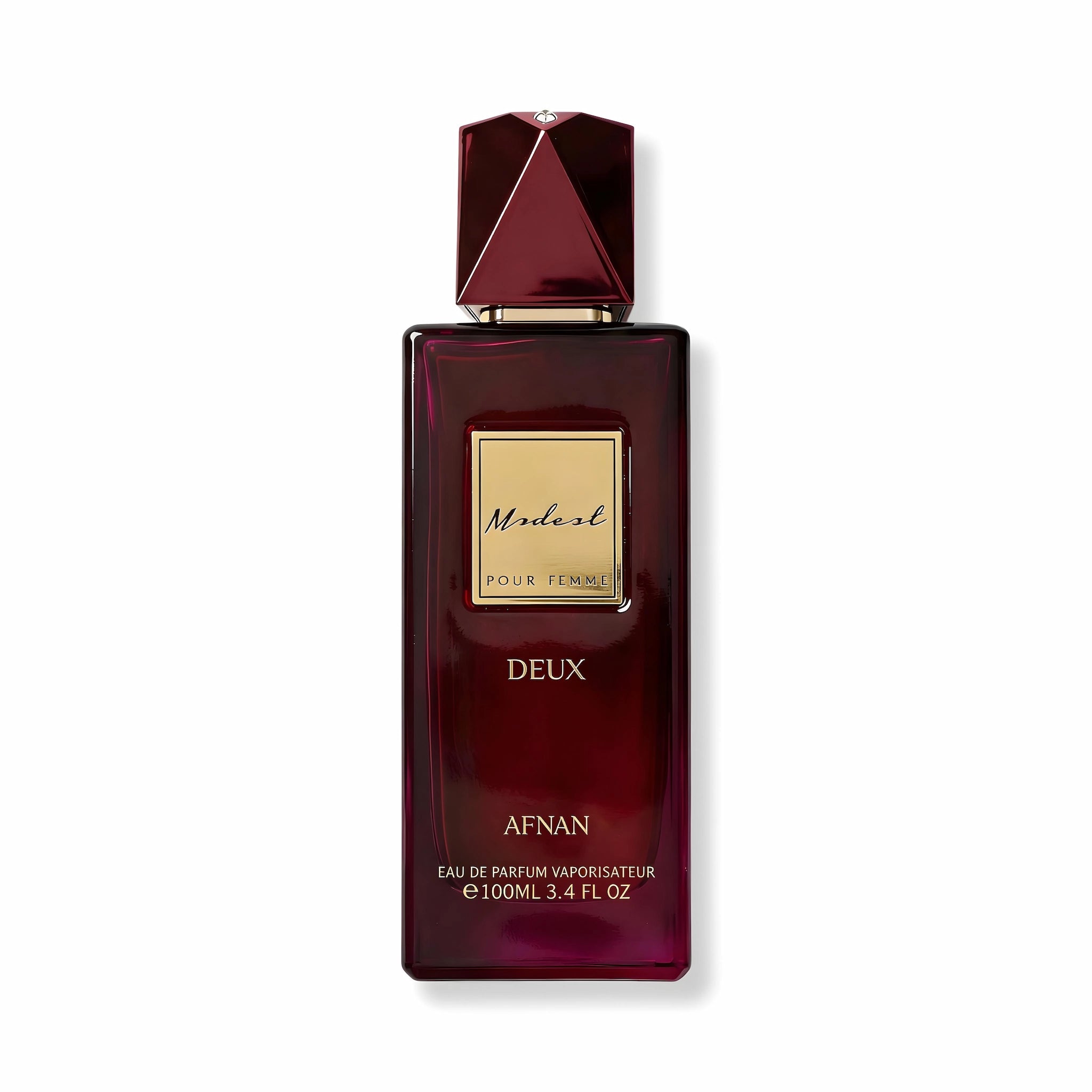 Frontal del Modest Deux Afnan Eau de Parfum Para Mujer