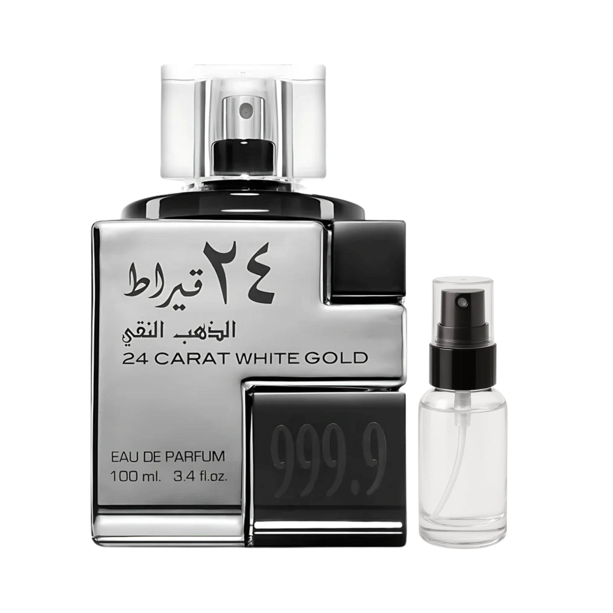Decant de 24 Carat White Gold Lattafa Eau de Parfum Para Hombre