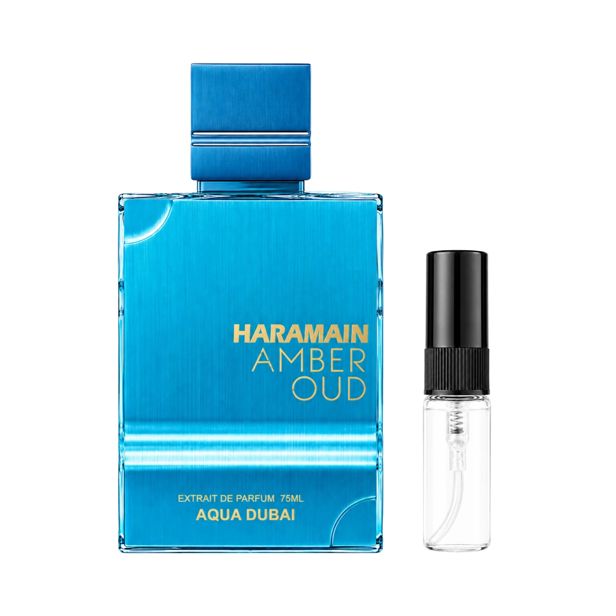 Decant de Amber Oud Aqua Dubai Al Haramain Extrait de Parfum Unisex 3ML
