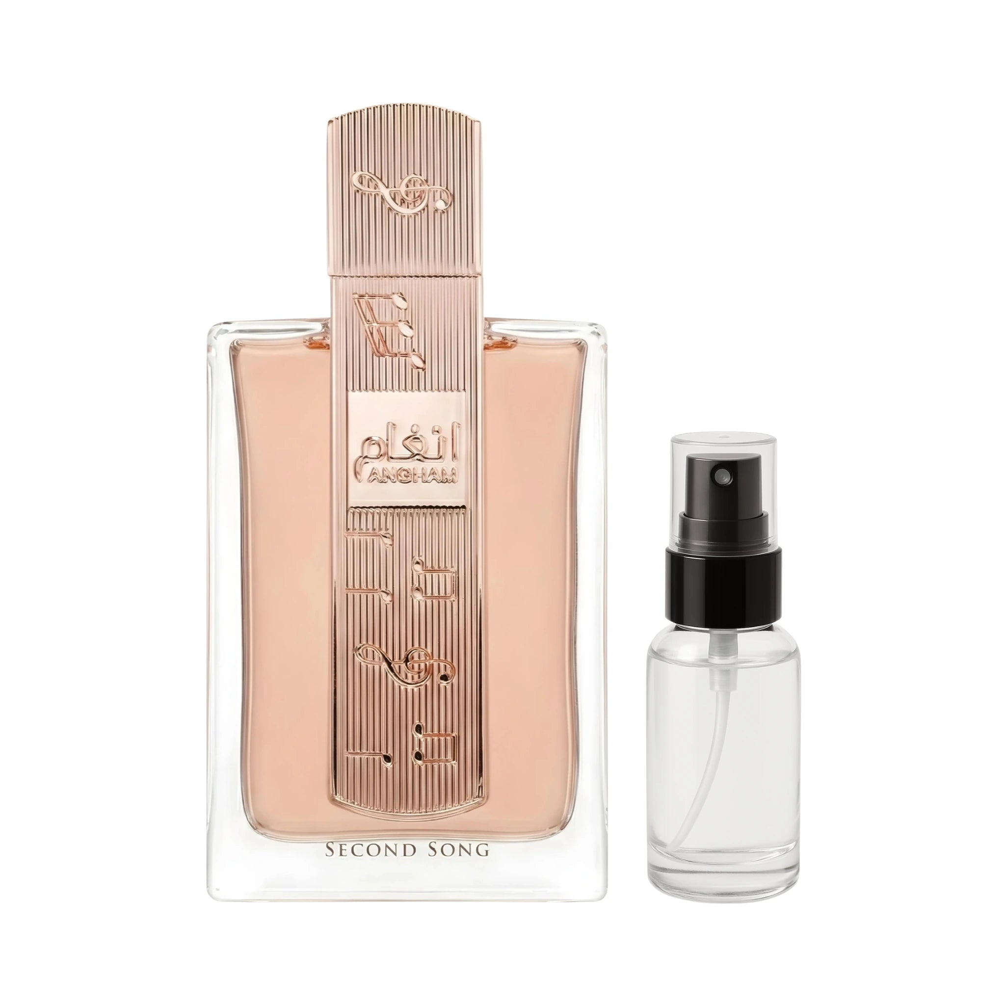 Decant de Angham Second Song Lattafa Eau de Parfum (3ML)