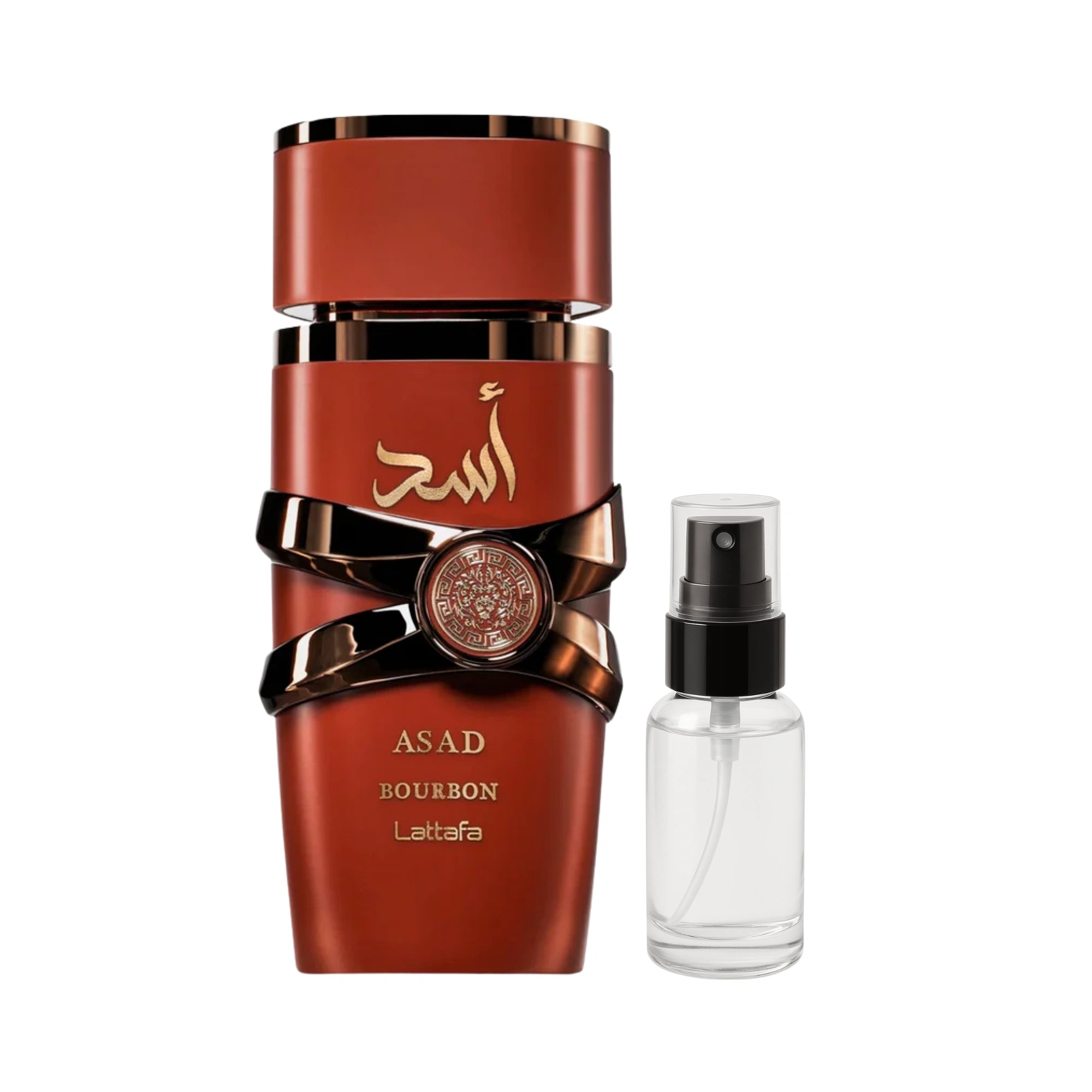 Decant de Asad Bourbon Lattafa Eau de Parfum Para Hombre