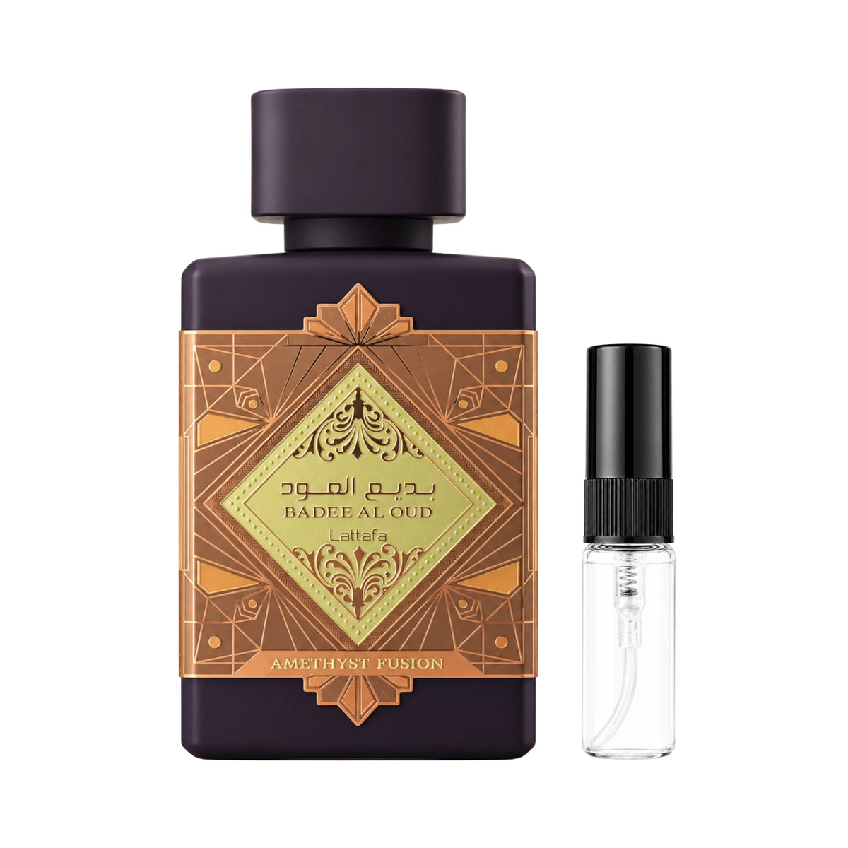 Decant de Bade'e Al Oud Amethyst Fusion Lattafa Eau de Parfum