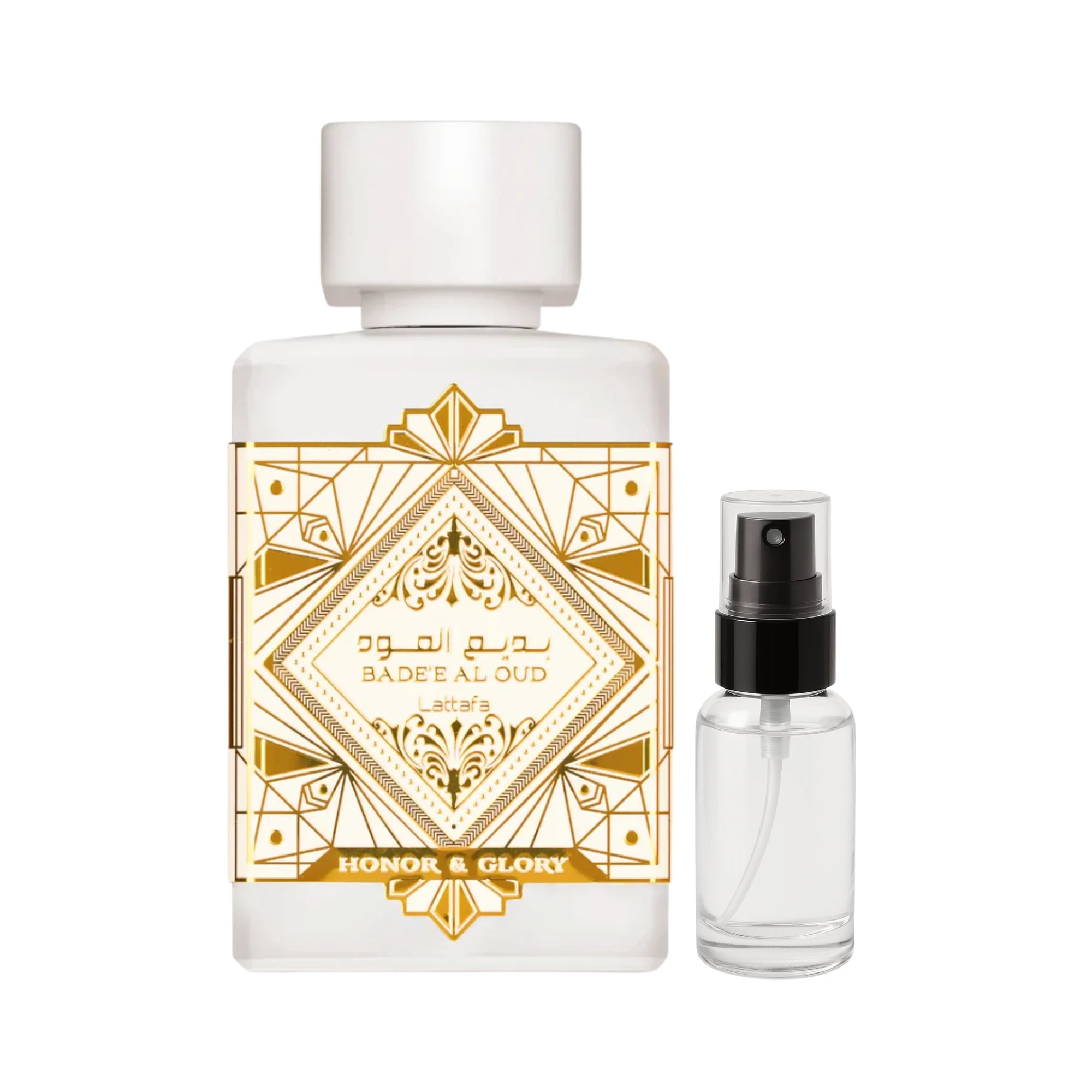 Decant de Bade'e Al Oud Honor & Glory Lattafa Eau de Parfum Unisex