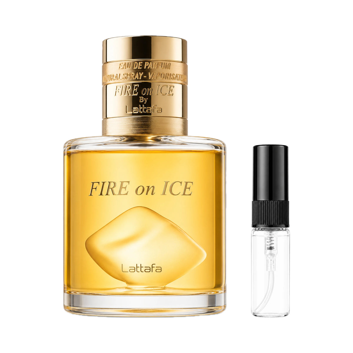 Decant de Fire On Ice Lattafa Eau de Parfum Unisex