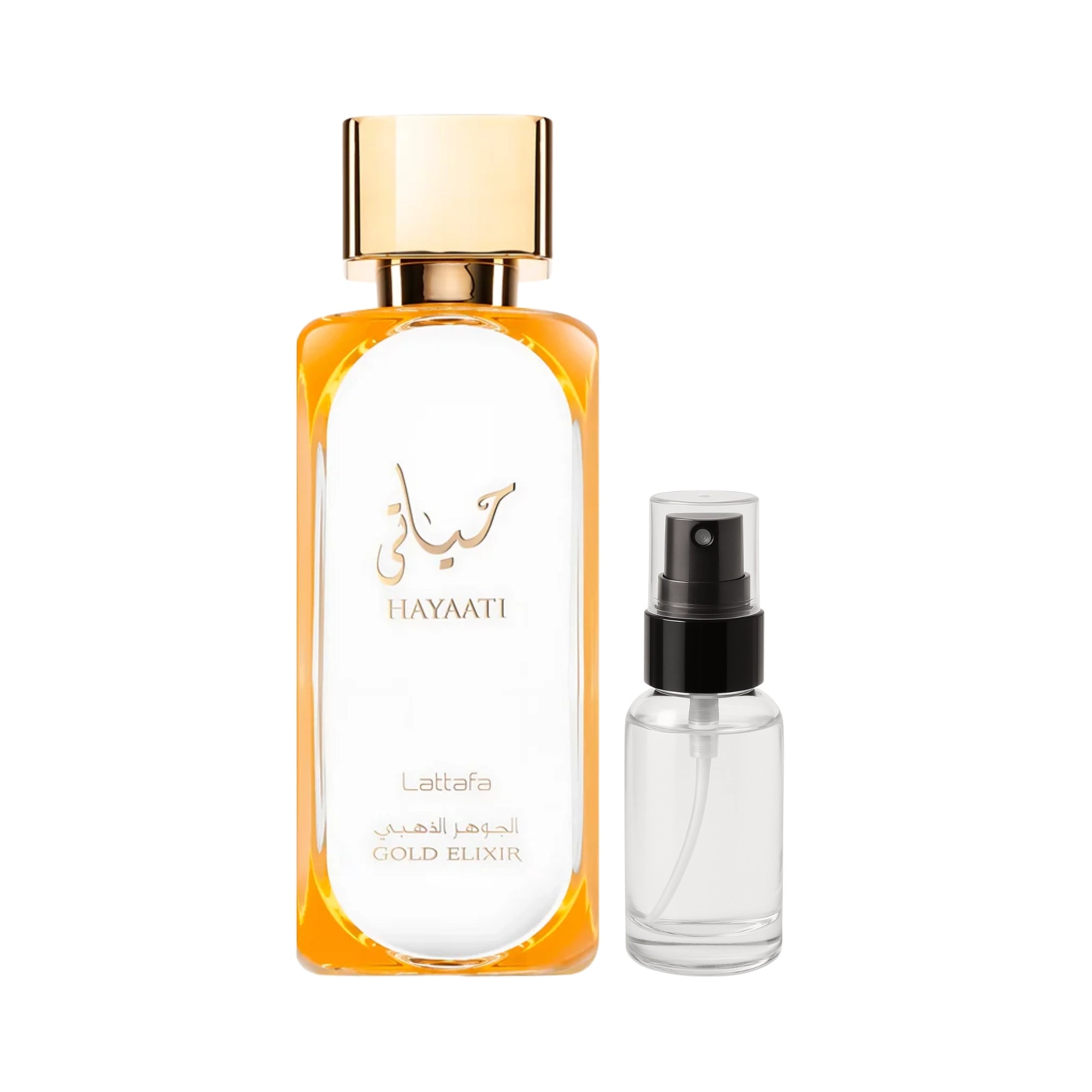 Decant de Hayaati Gold Elixir Lattafa Eau de Parfum Unisex