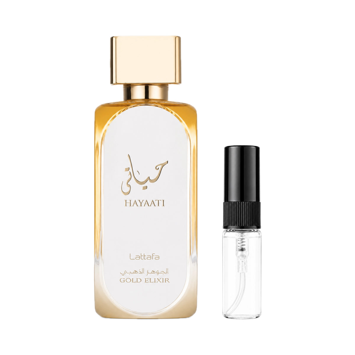 Decant de Hayaati Gold Elixir Lattafa Eau de Parfum Unisex