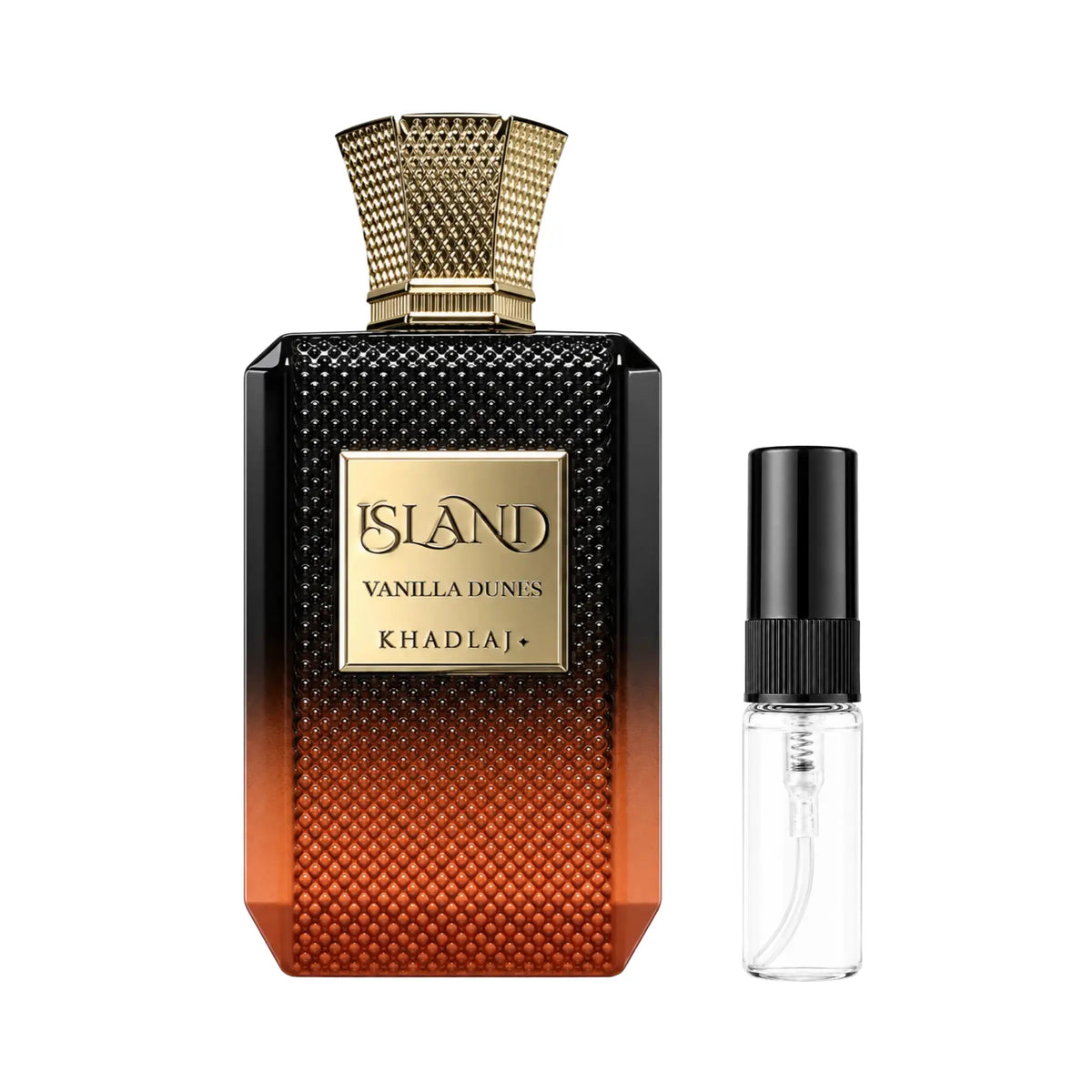 Decant de Island Vanilla Dunes Khadlaj Extrait de Parfum con aromas