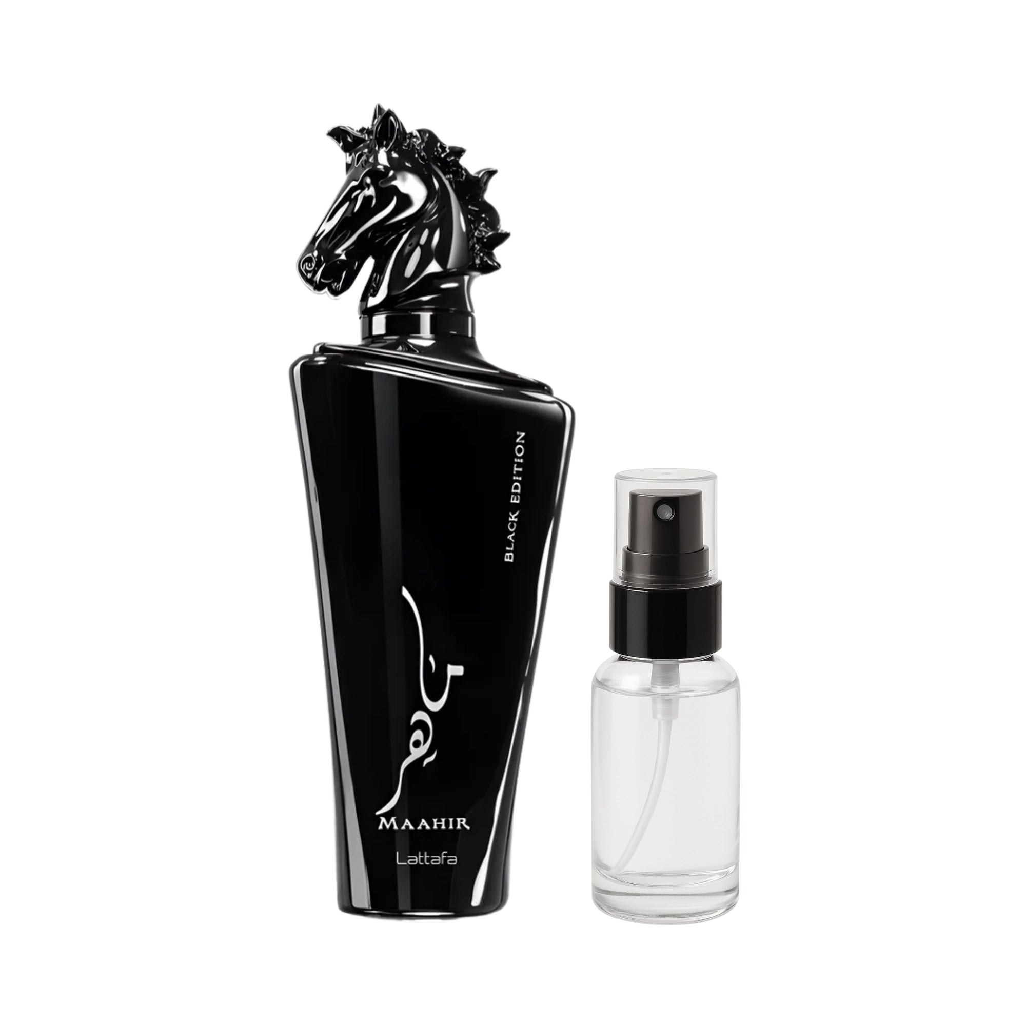 Decant de Maahir Black Edition Lattafa Eau de Parfum Unisex