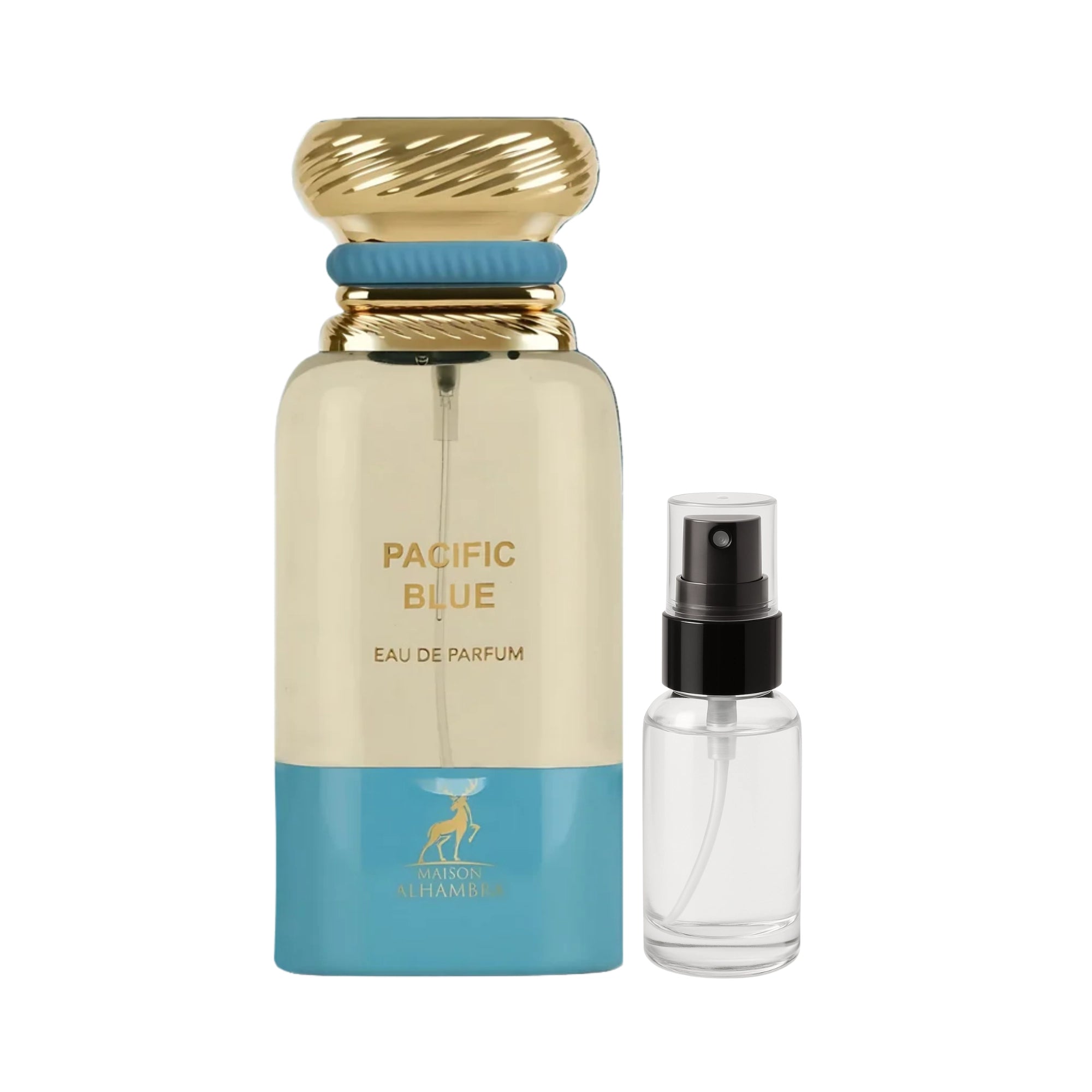 Muestra de Pacific Blue Maison Alhambra EDP 3ml | Cítrico y Armático