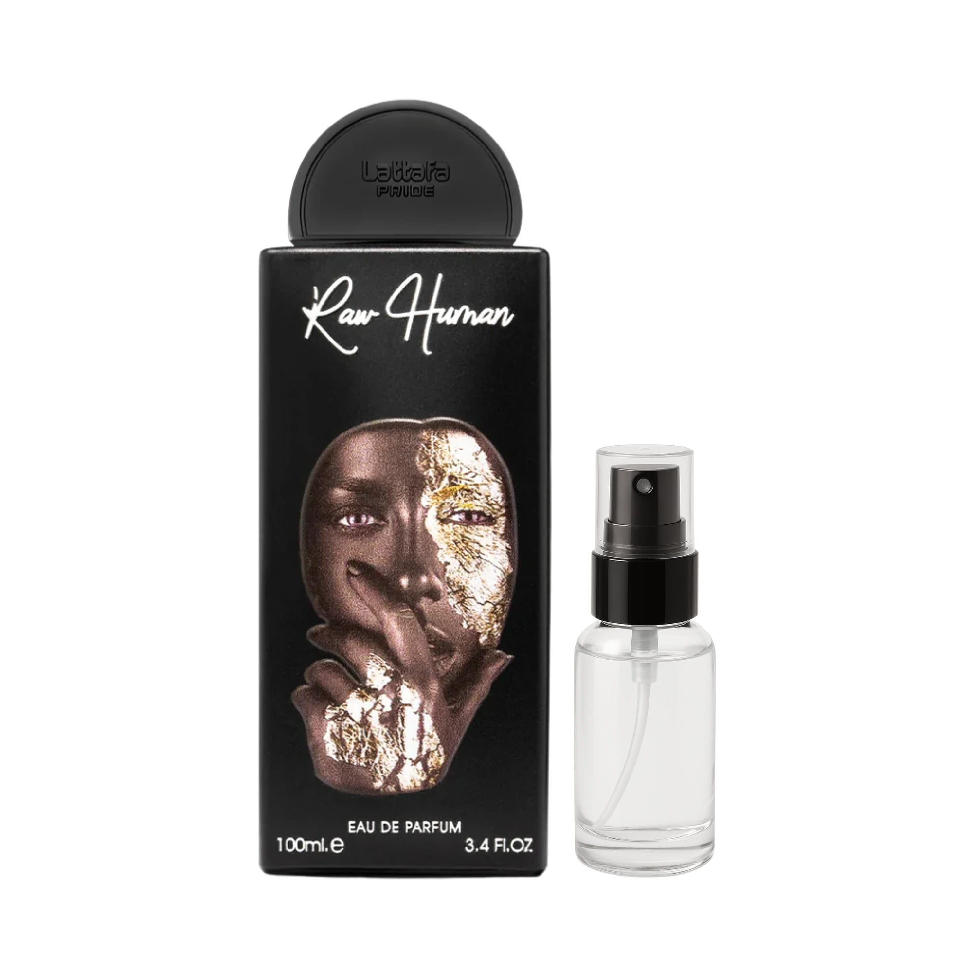 Decant de Raw Human Lattafa Eau de Parfum Unisex