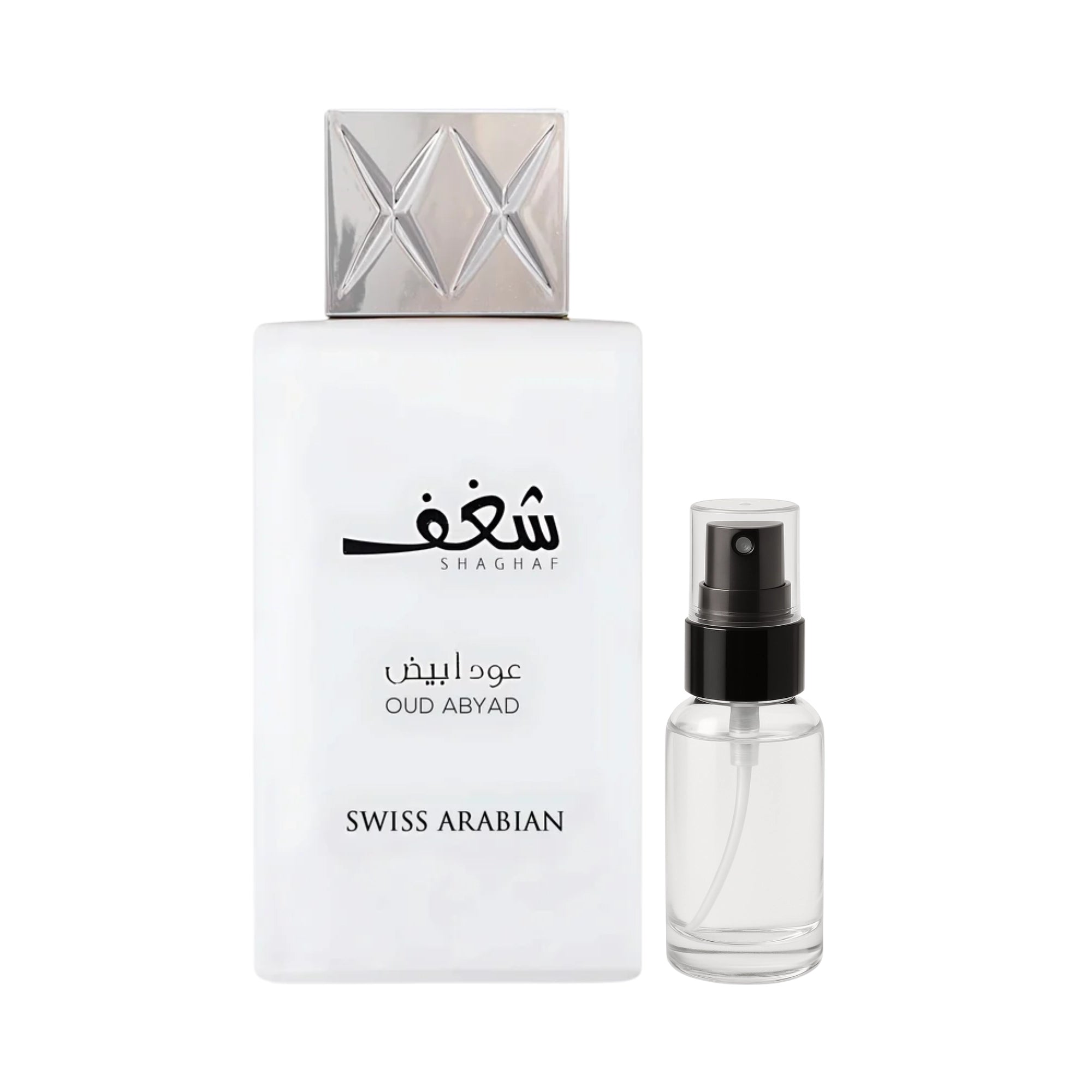 Decant de Shaghaf Oud Abyad Swiss Arabian Eau de Parfum Unisex