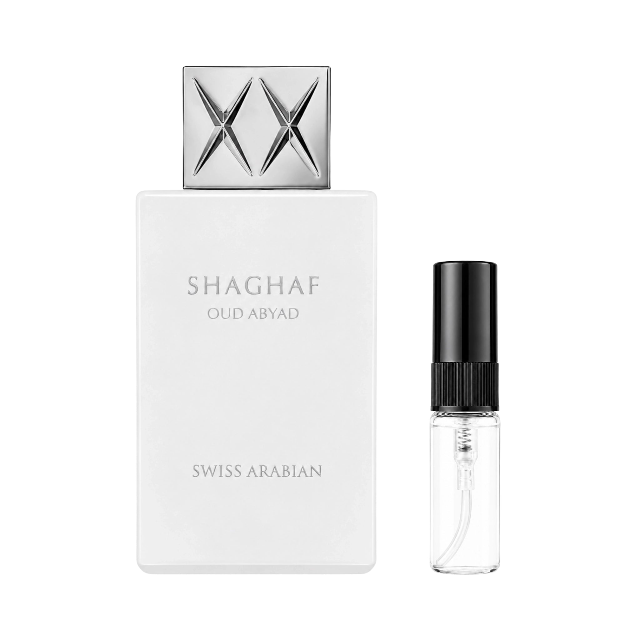 Decant de Shaghaf Oud Abyad Swiss Arabian Eau de Parfum Unisex