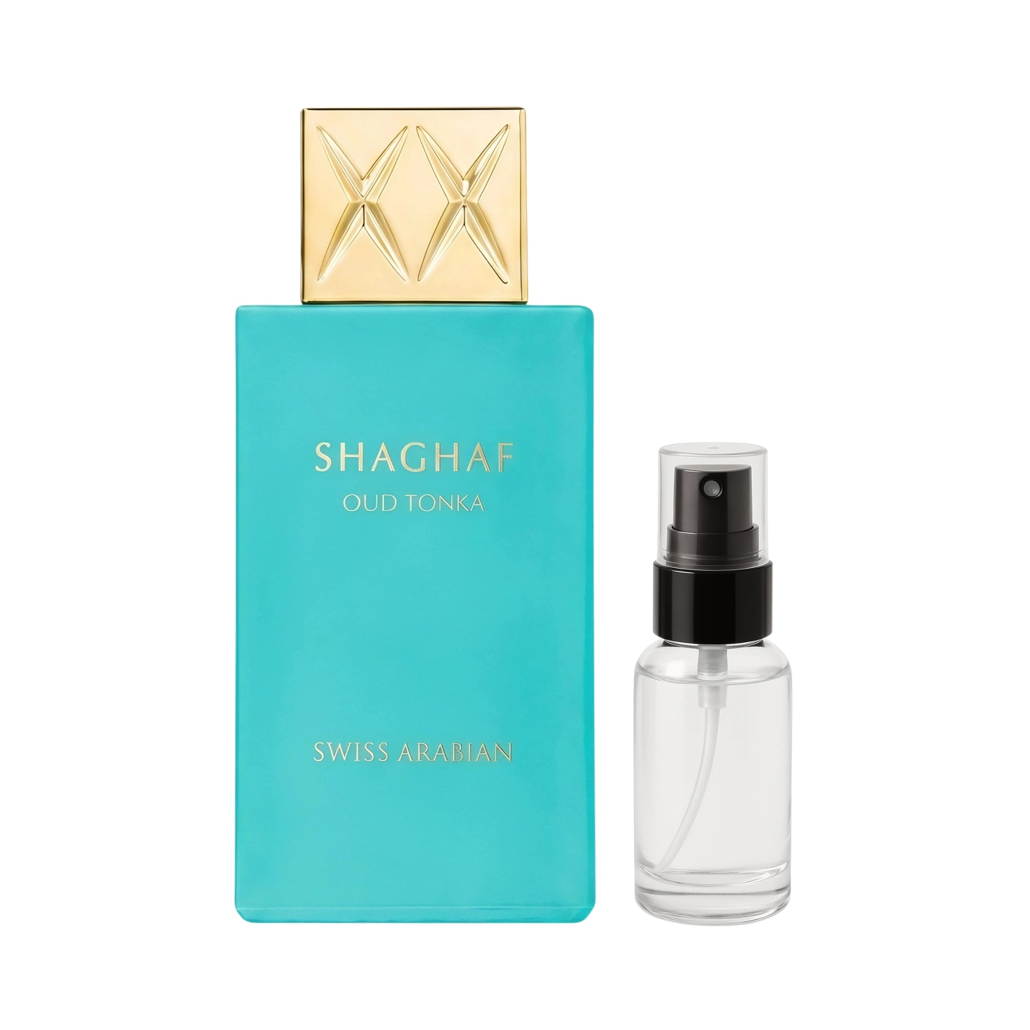 Decant de Shaghaf Oud Tonka Swiss Arabian Eau de Parfum (3ML)