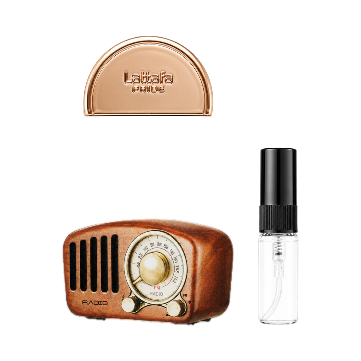 Decant de Vintage Radio Lattafa Eau de Parfum Unisex