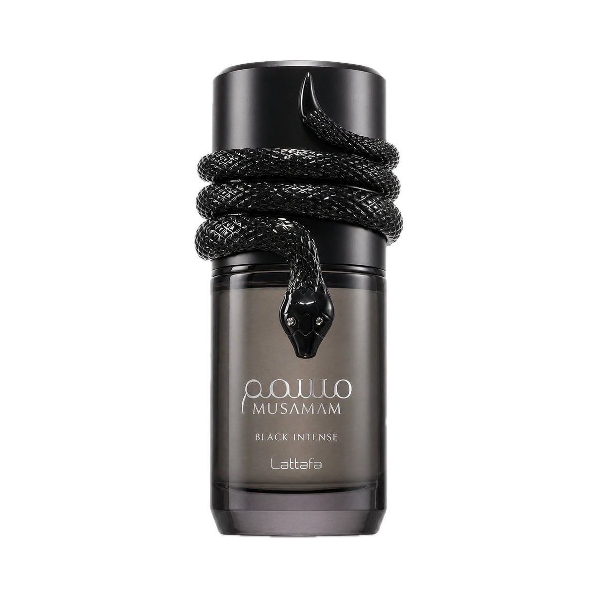 Botella de Musamam Black Intense Lattafa Eau de Parfum