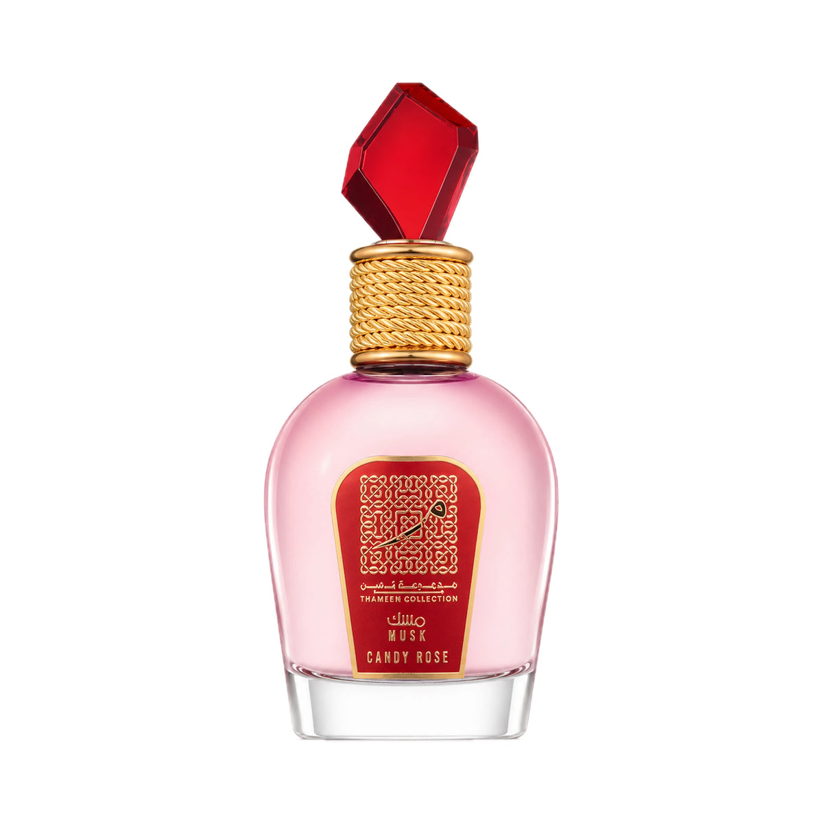 Frasco de Musk Candy Rose Lattafa Eau de Parfum Para Mujer