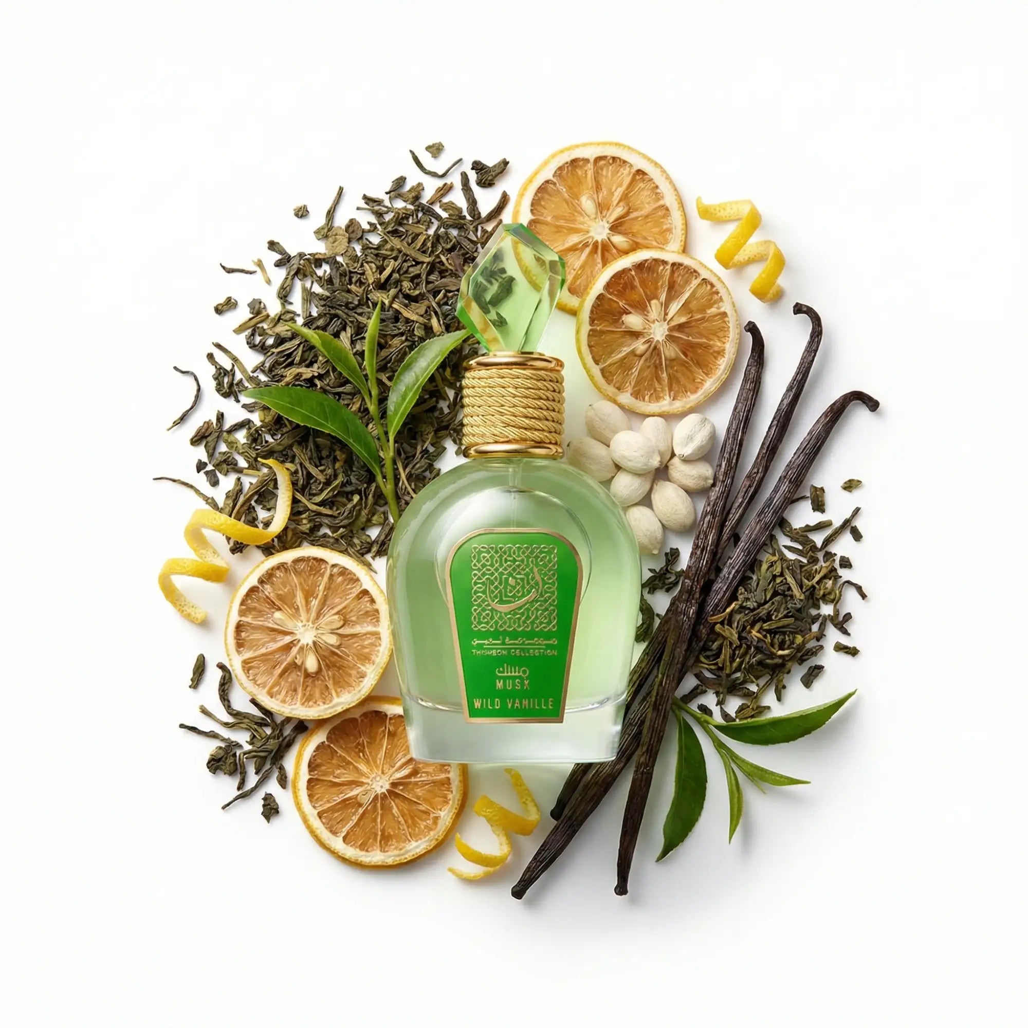 Musk_Wild_Vanile_Lattafa_Eau_de_Parfum_Para_Mujer_Fondo_Blanco_Te_Limon