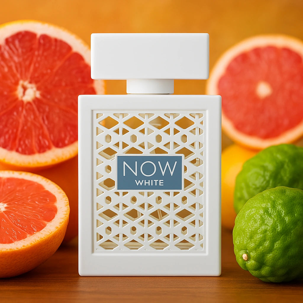 Now White Rave Eau de Parfum Unisex con fondo de frutas