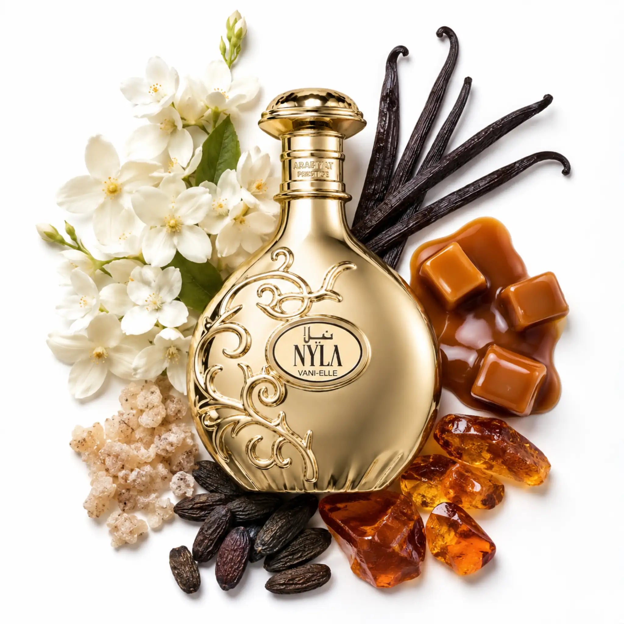 Ingredientes de Nyla Vani-Elle Arabiyat Prestige Eau de Parfum