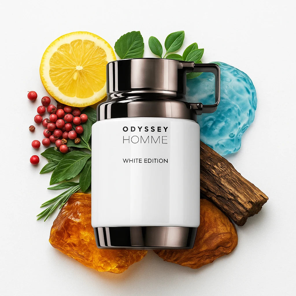 Odyssey_Homme_White_Edition_Armaf_Eau_de_Parfum_Para_Hombre_Fondo_Blanco_Juzu_Pimienta