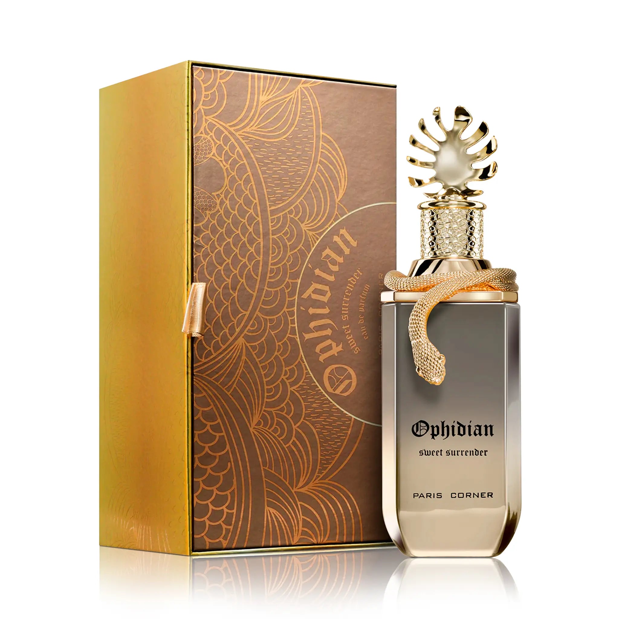 Frasco y caja de Ophidian Sweet Surrender Paris Corner Eau de Parfum Unisex
