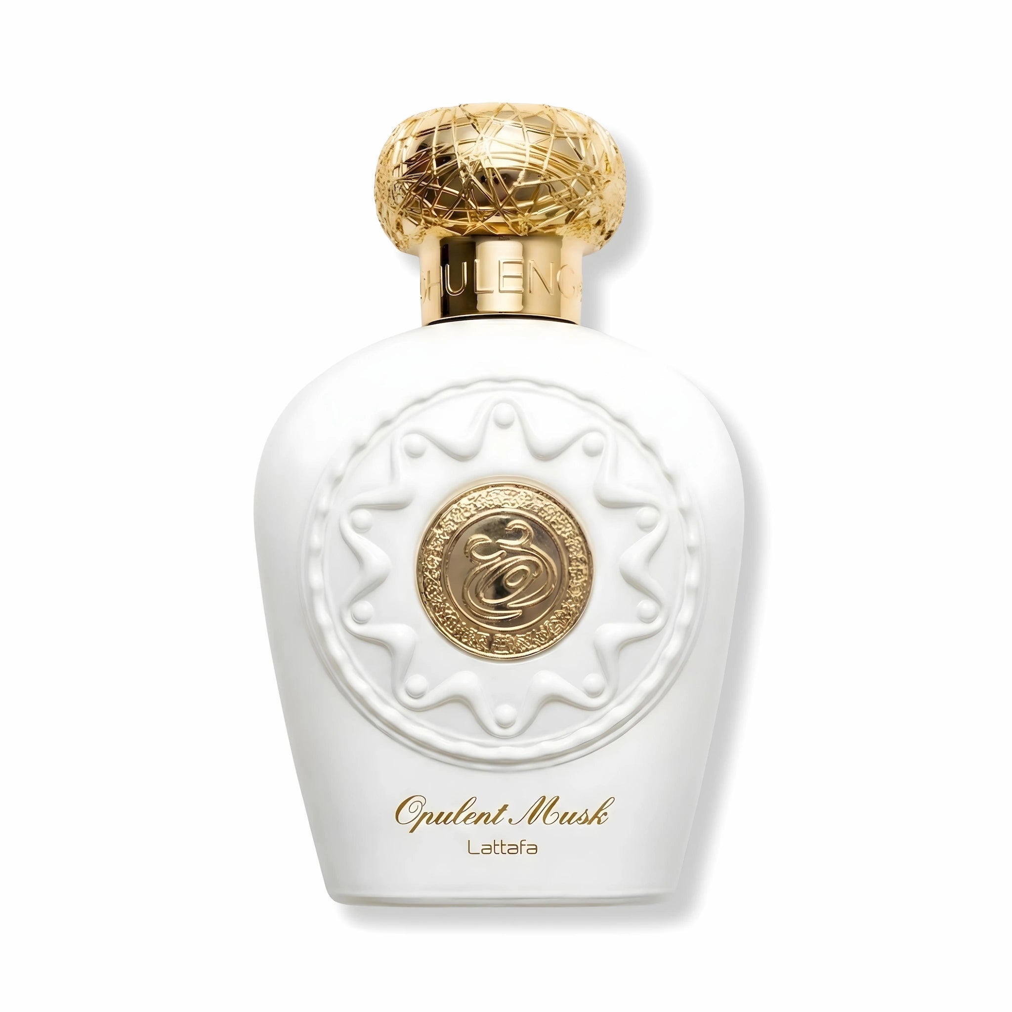Frontal del Opulent Musk Lattafa Eau de Parfum Para Mujer