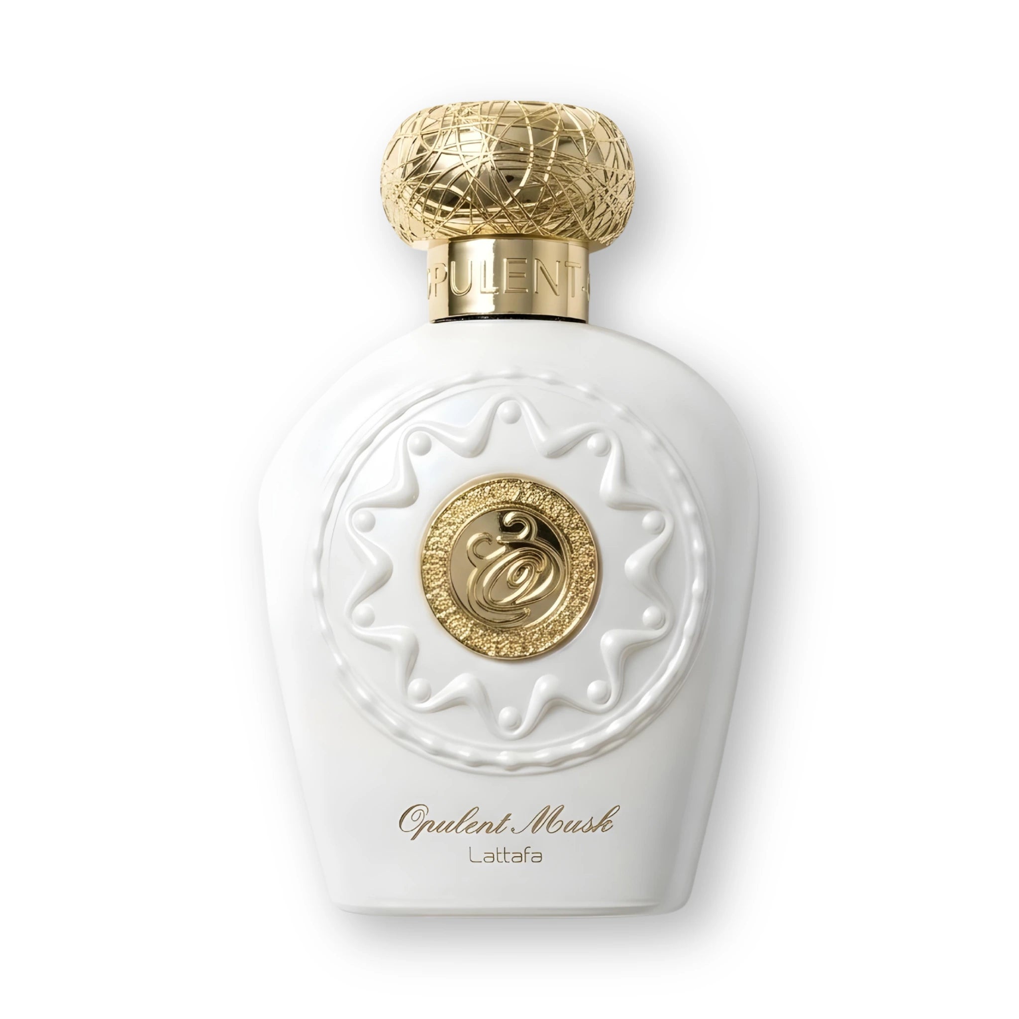 Frontal del Opulent Musk Lattafa Eau de Parfum Para Mujer