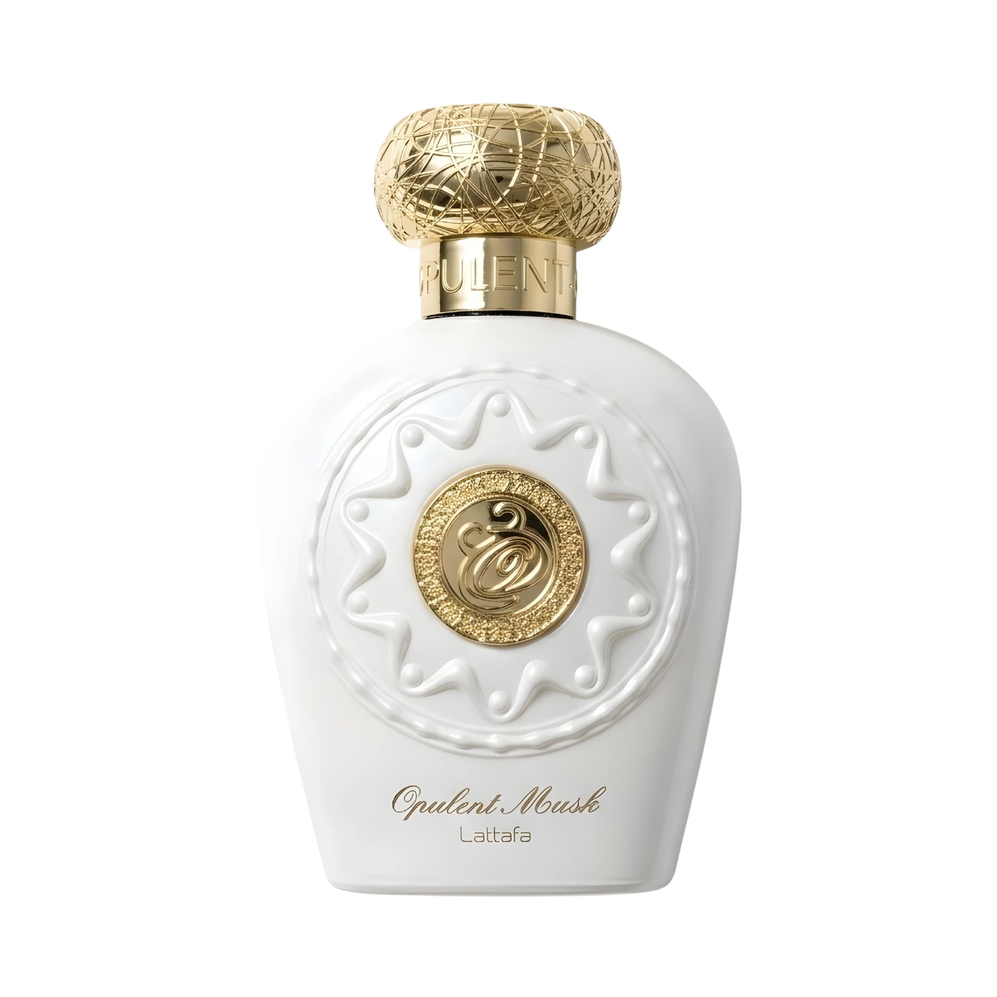 Frontal del Opulent Musk Lattafa Eau de Parfum Para Mujer