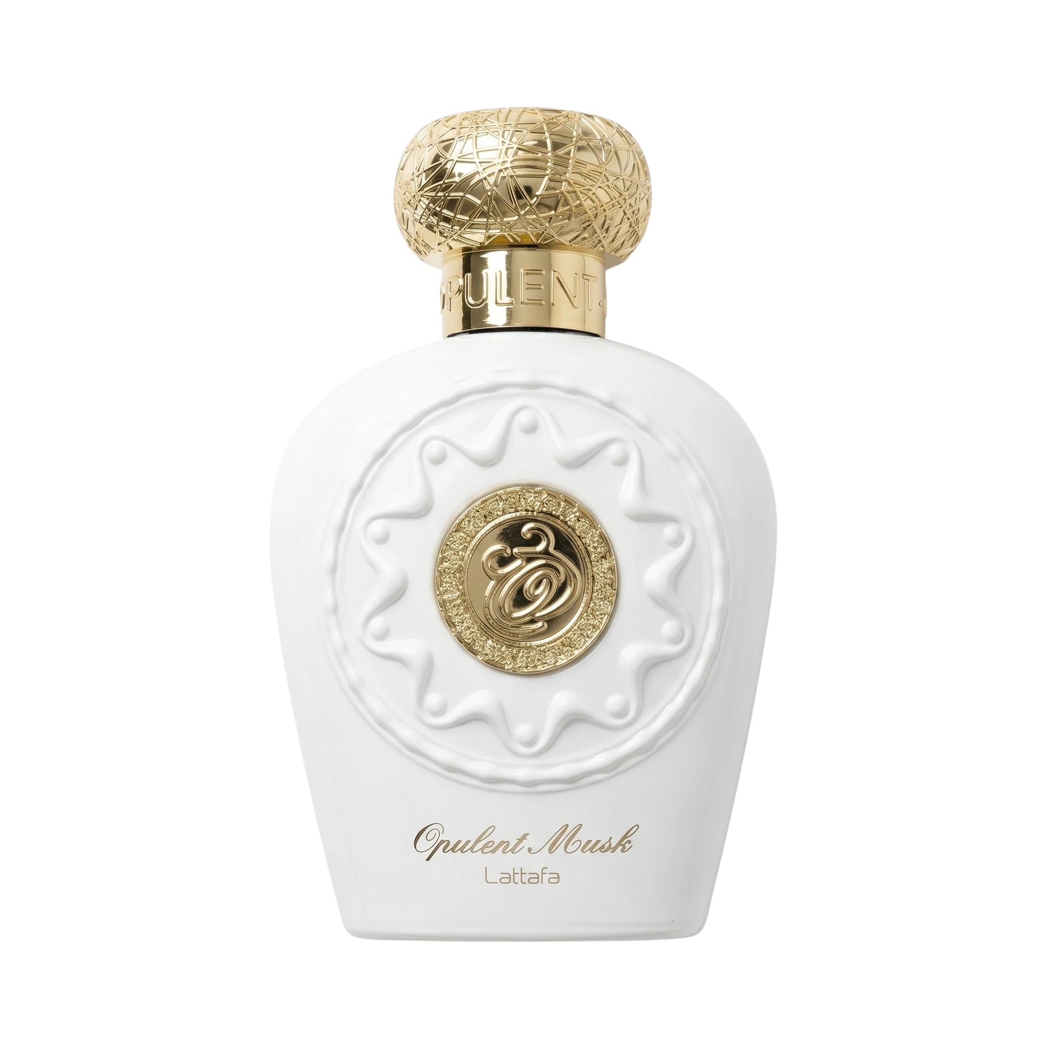 Frontal del Opulent Musk Lattafa Eau de Parfum Para Mujer