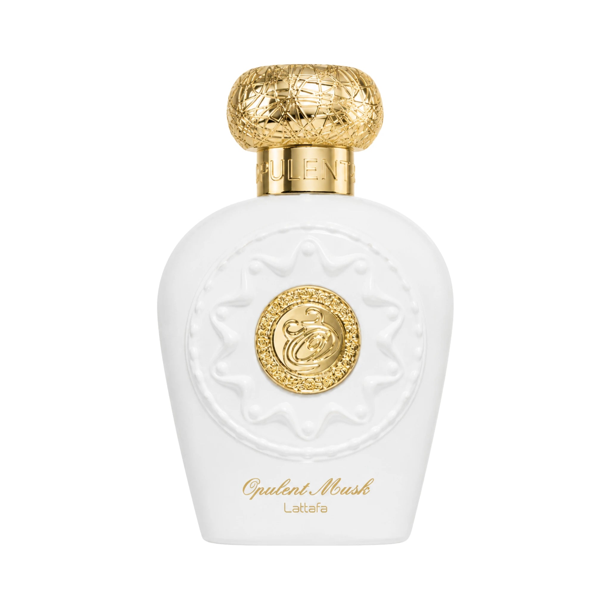 Frontal del Opulent Musk Lattafa Eau de Parfum Para Mujer