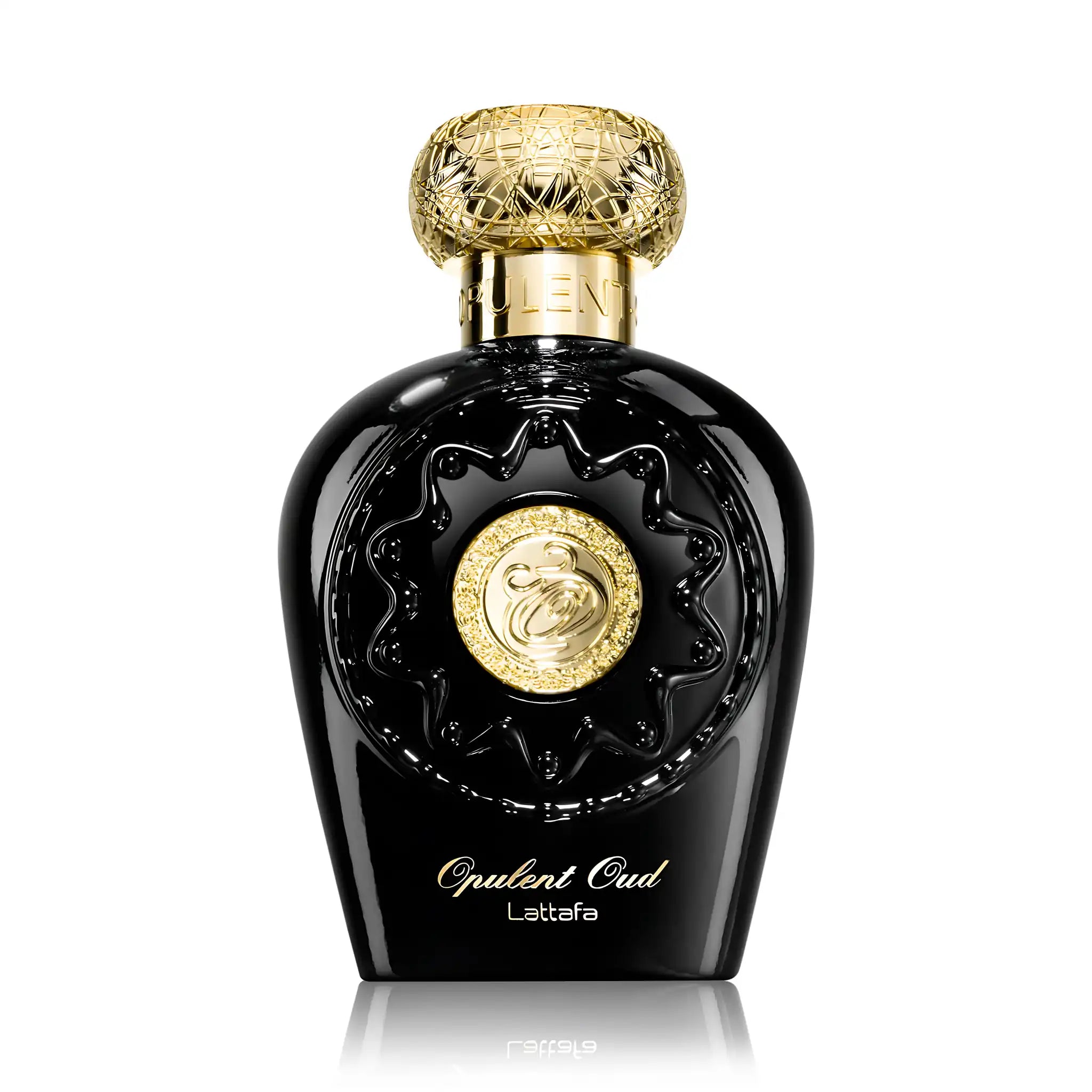 Frasco del Opulent Oud Lattafa Eau de Parfum Unisex
