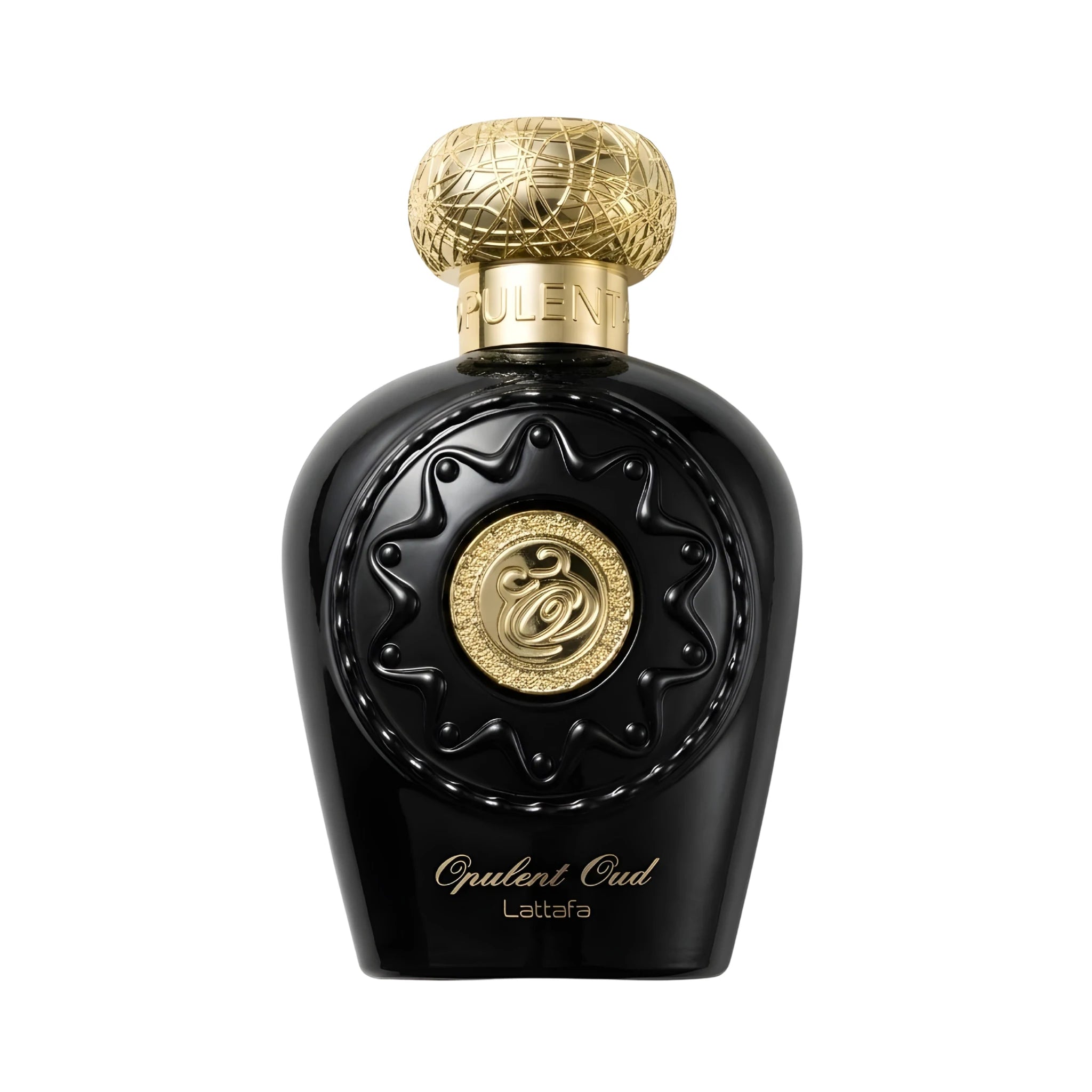 Frasco del Opulent Oud Lattafa Eau de Parfum Unisex