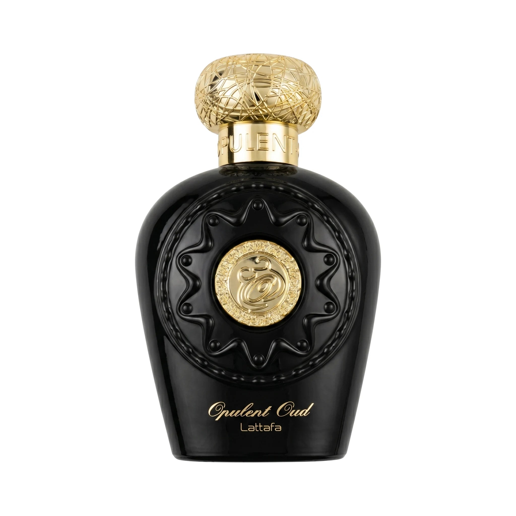 Frasco del Opulent Oud Lattafa Eau de Parfum Unisex