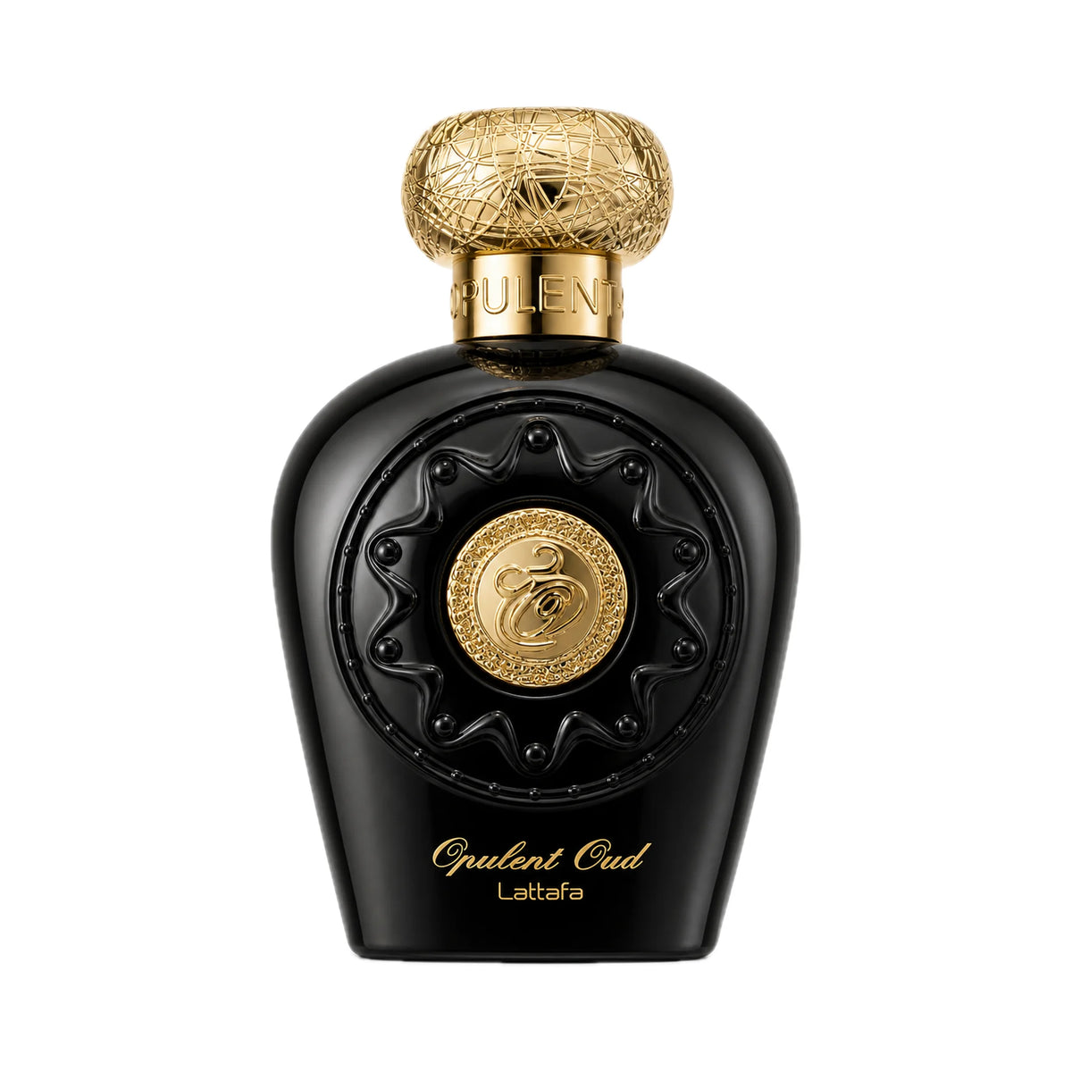 Frasco del Opulent Oud Lattafa Eau de Parfum Unisex