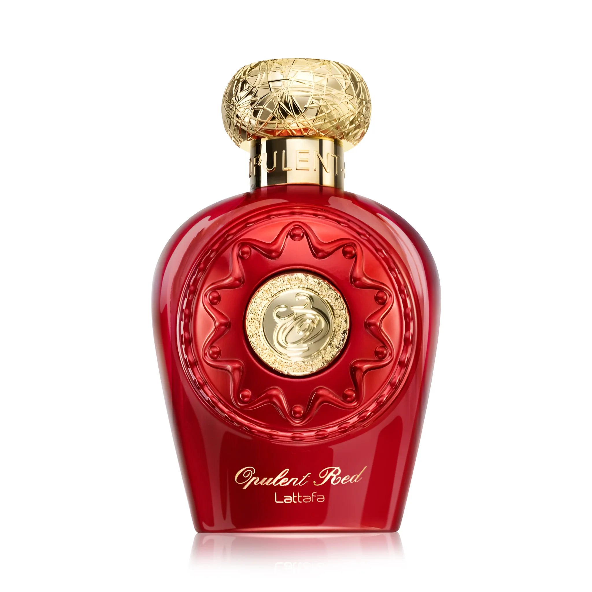 Frasco del Opulent Red Lattafa Eau de Parfum Para Mujer