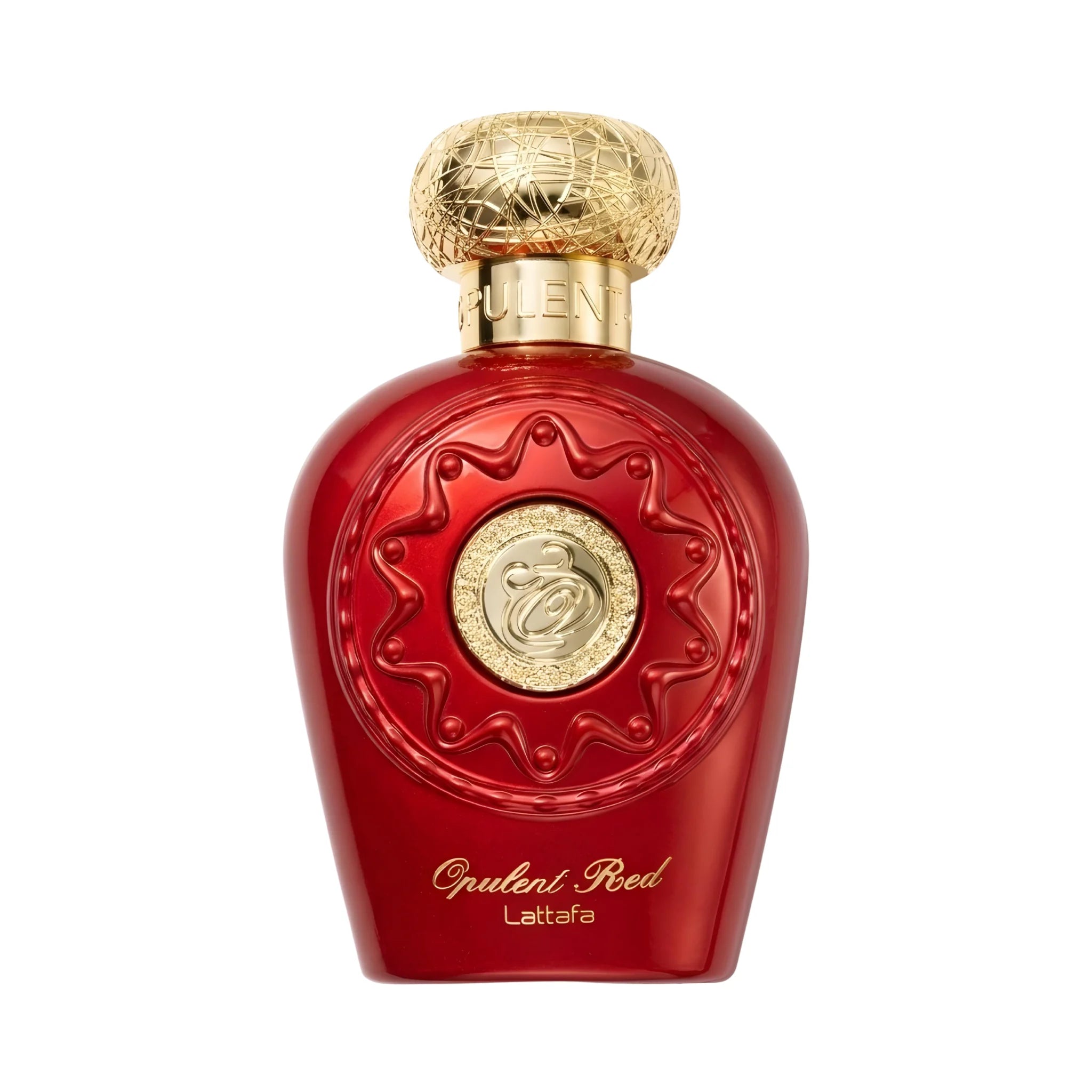 Frasco del Opulent Red Lattafa Eau de Parfum Para Mujer