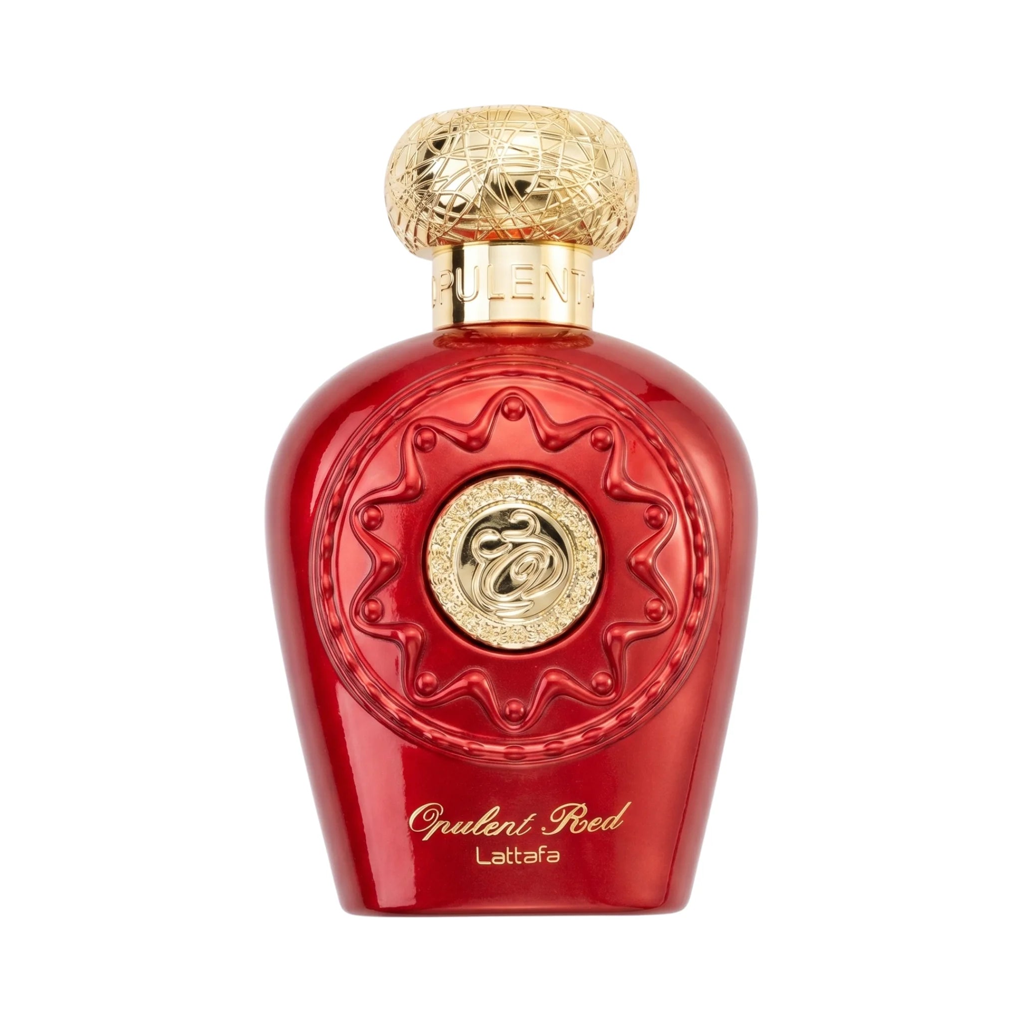 Frasco del Opulent Red Lattafa Eau de Parfum Para Mujer