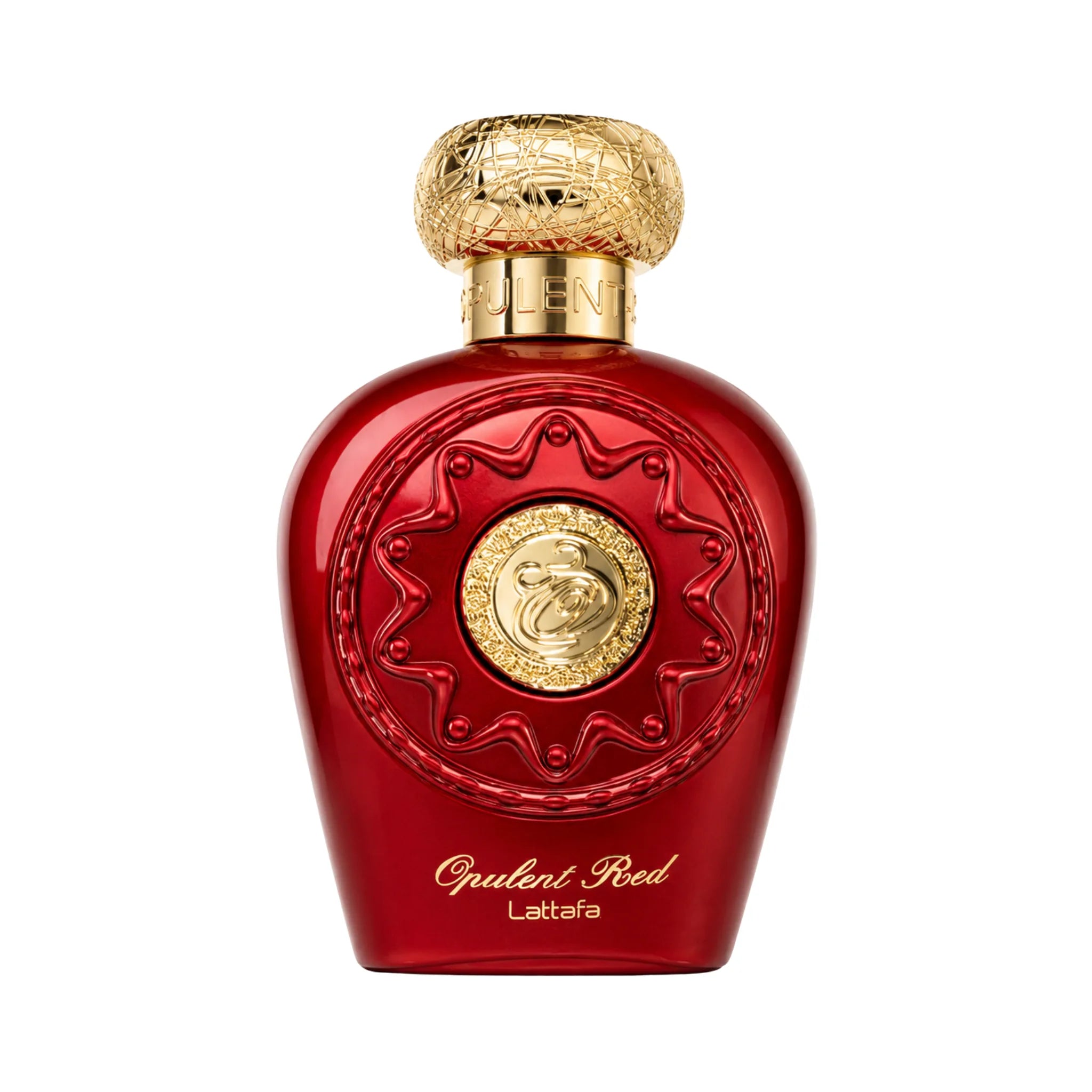 Frasco del Opulent Red Lattafa Eau de Parfum Para Mujer