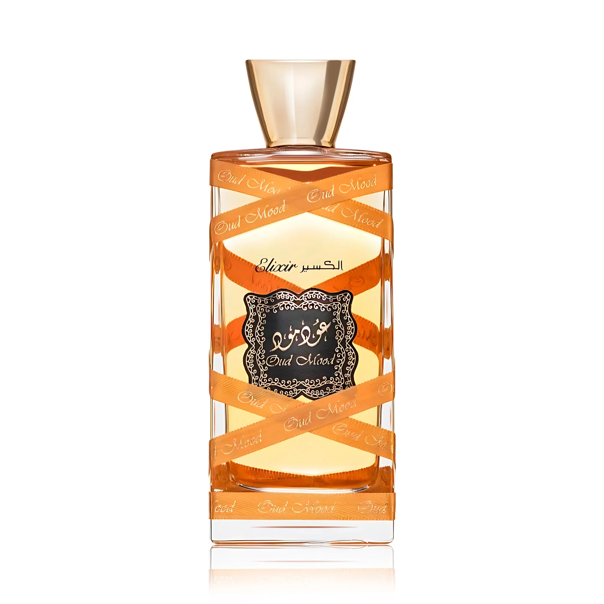 Frasco del Oud Mood Elixir Lattafa Eau de Parfum Unisex
