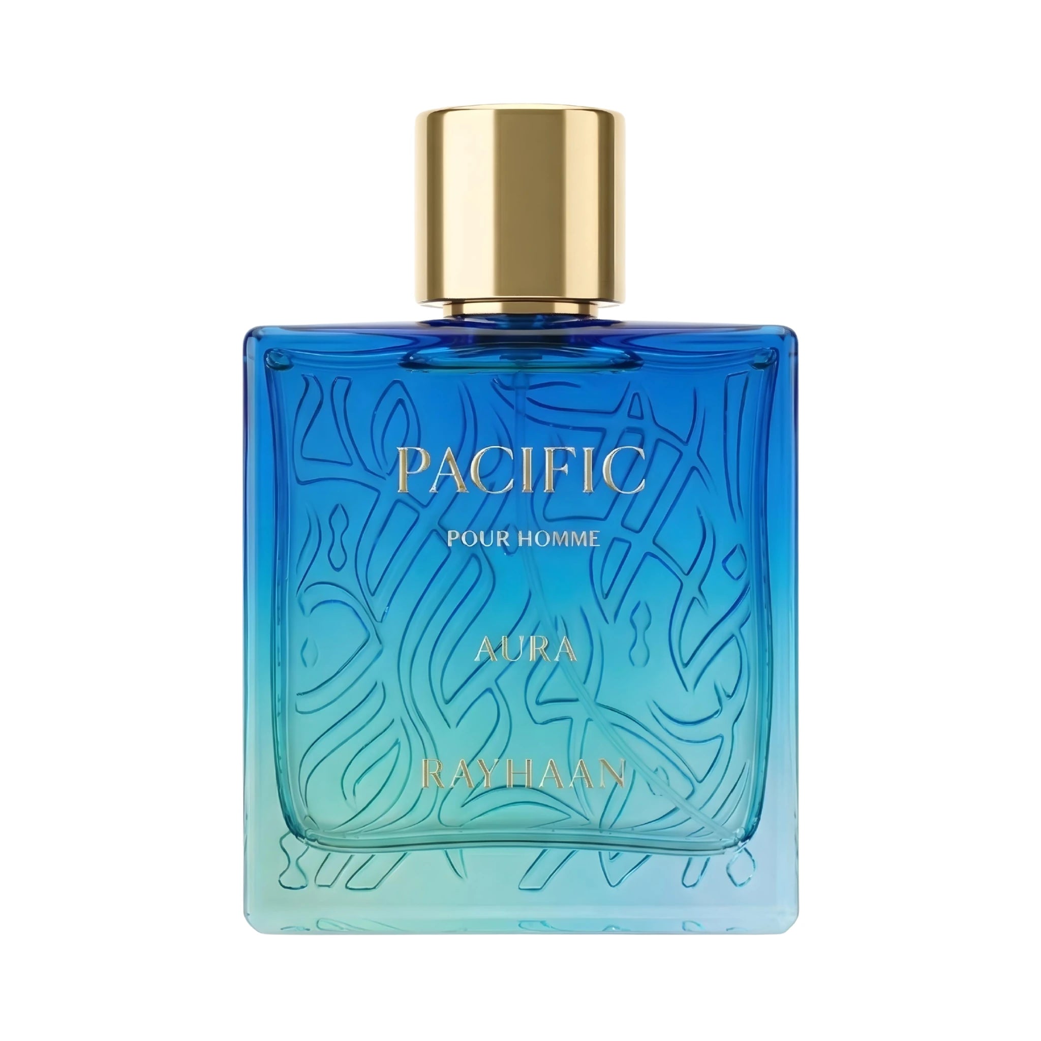 Frasco de Pacific Aura Rayhaan Eau de Parfum Para Hombre