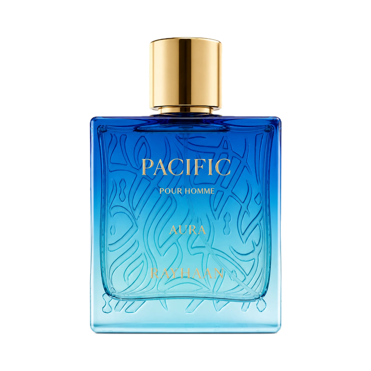 Frasco de Pacific Aura Rayhaan Eau de Parfum Para Hombre