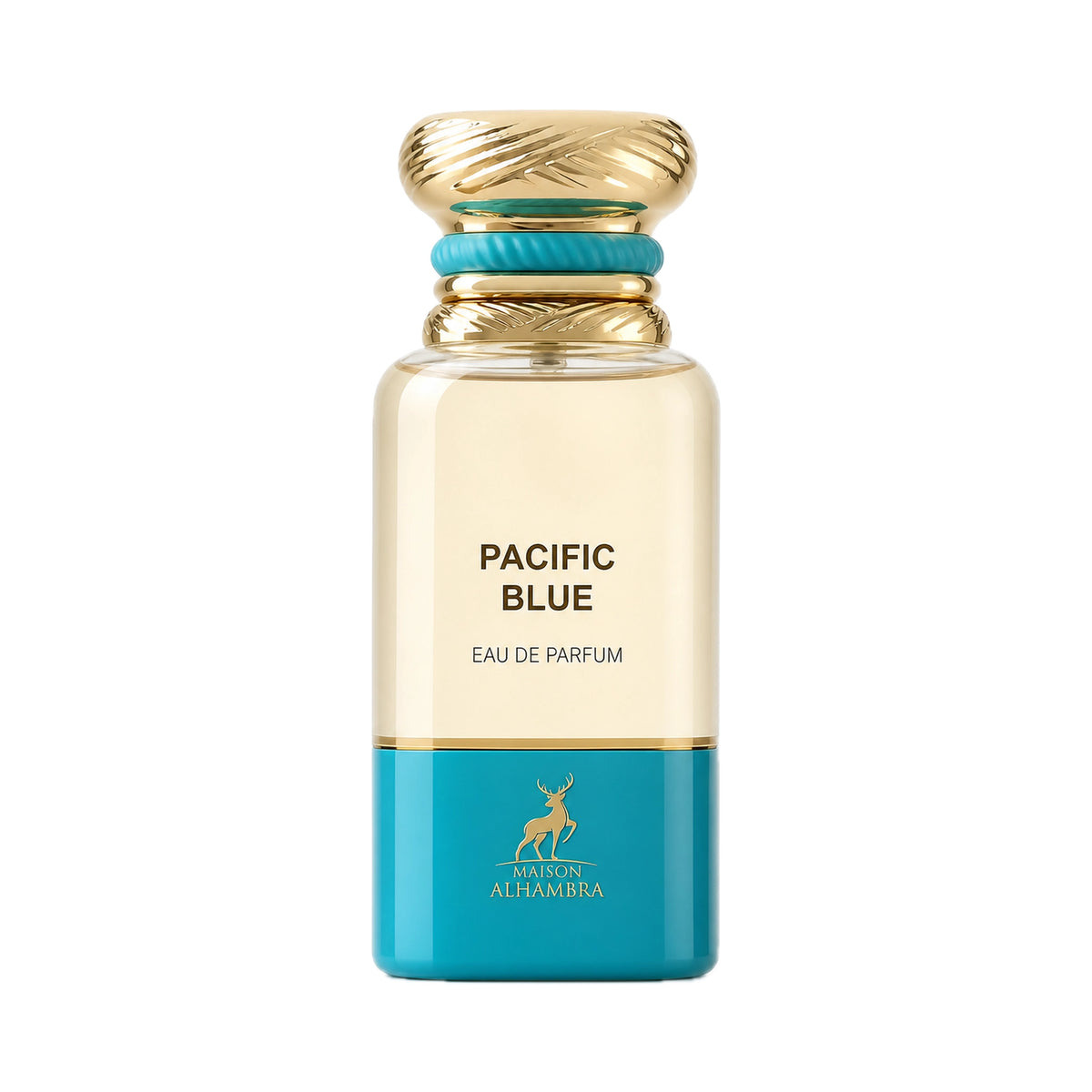 Frasco del Pacific Blue Maison Alhambra Eau de Parfum Unisex