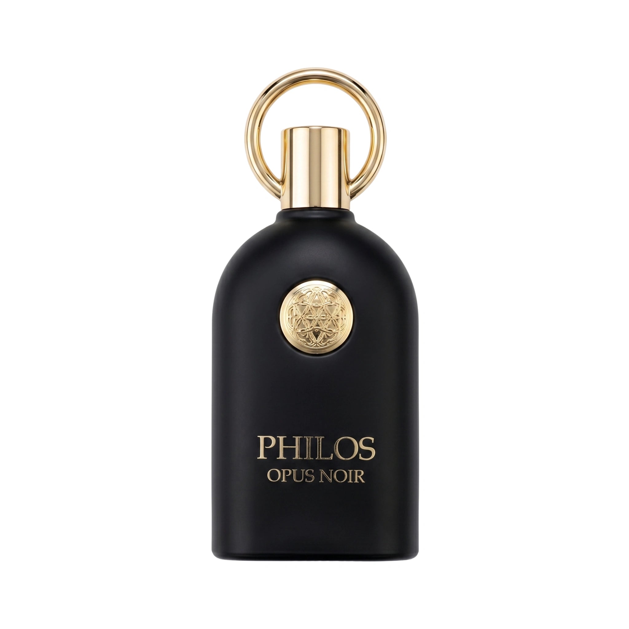 Frasco de Philos Opus Noir Maison Alhambra Eau de Parfum Unisex